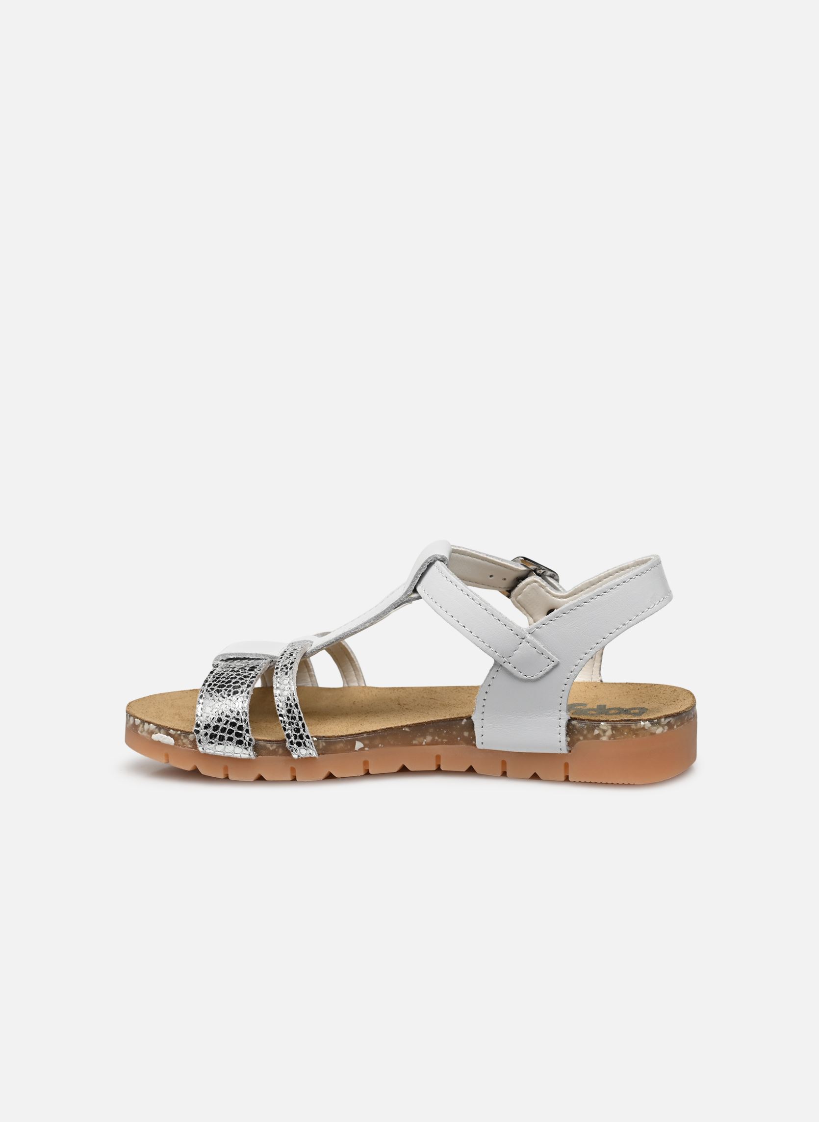 Sandales Ecorda fille blanc Bopy Sandales Ecorda fille blanc BLANC