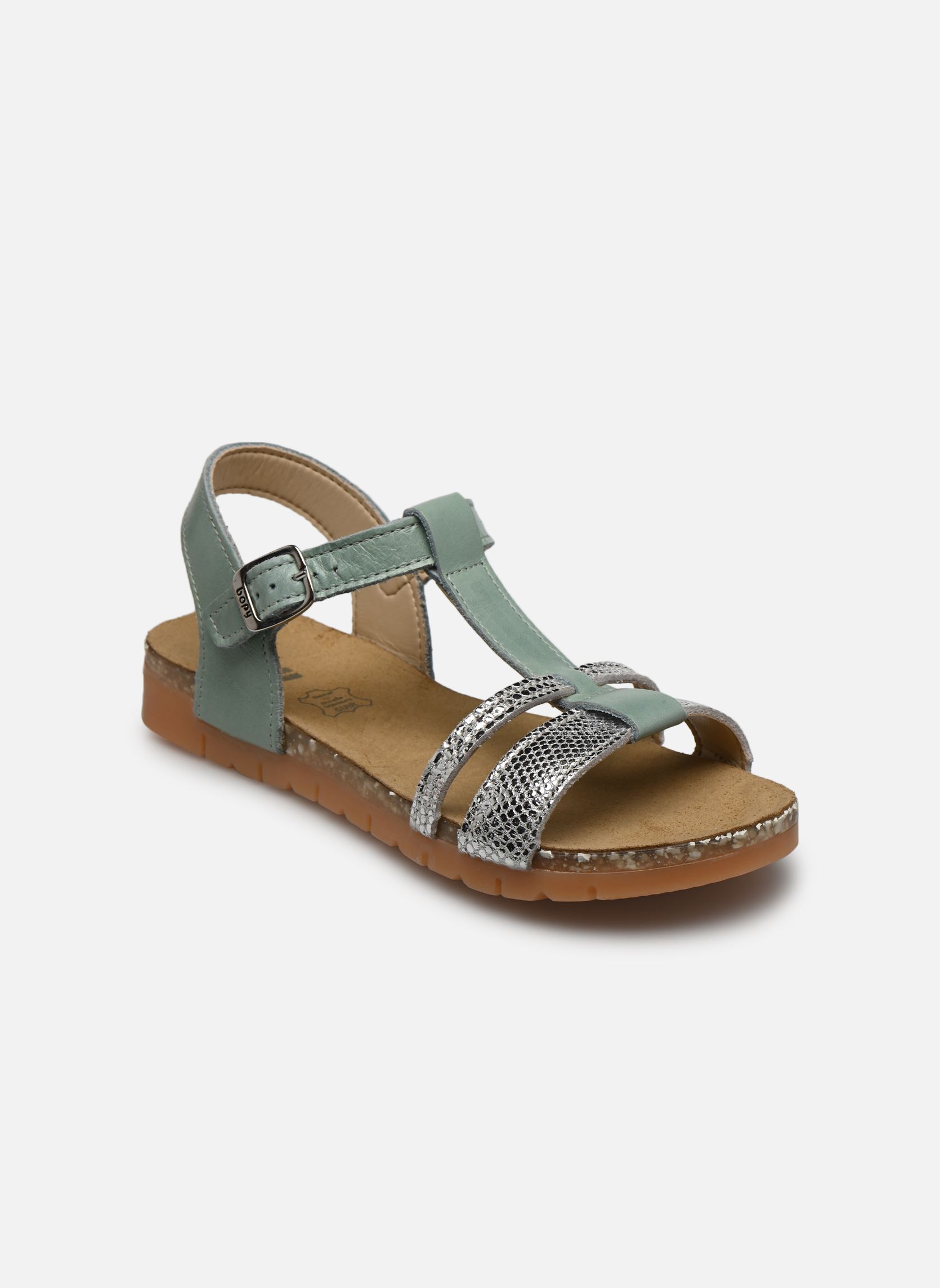 Sandalen Ecorda mädchen grün Bopy Sandalen Ecorda mädchen grün VERT D'EAU