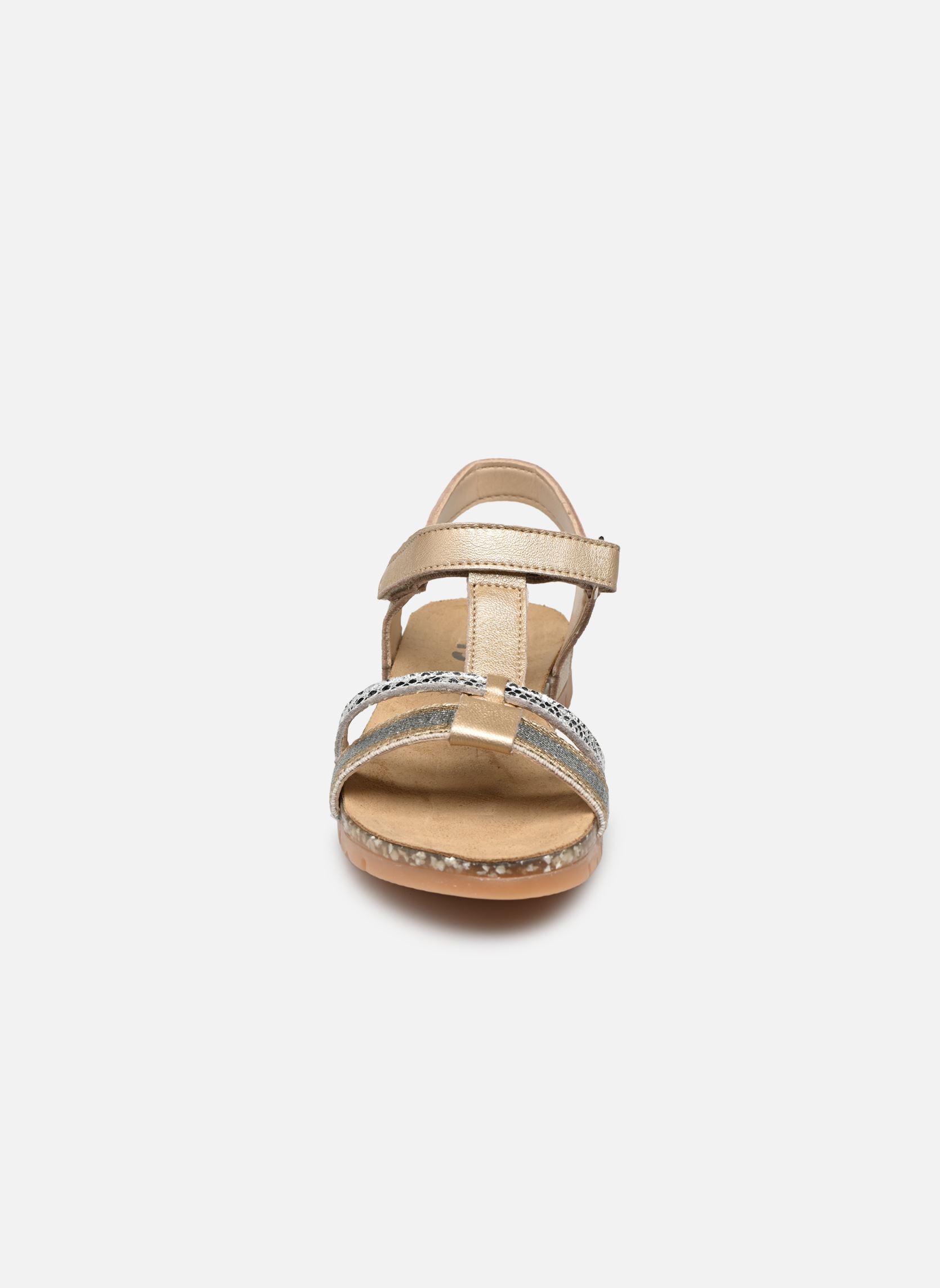 Sandales Eforta fille or et bronze Bopy Sandales Eforta fille or et bronze OR
