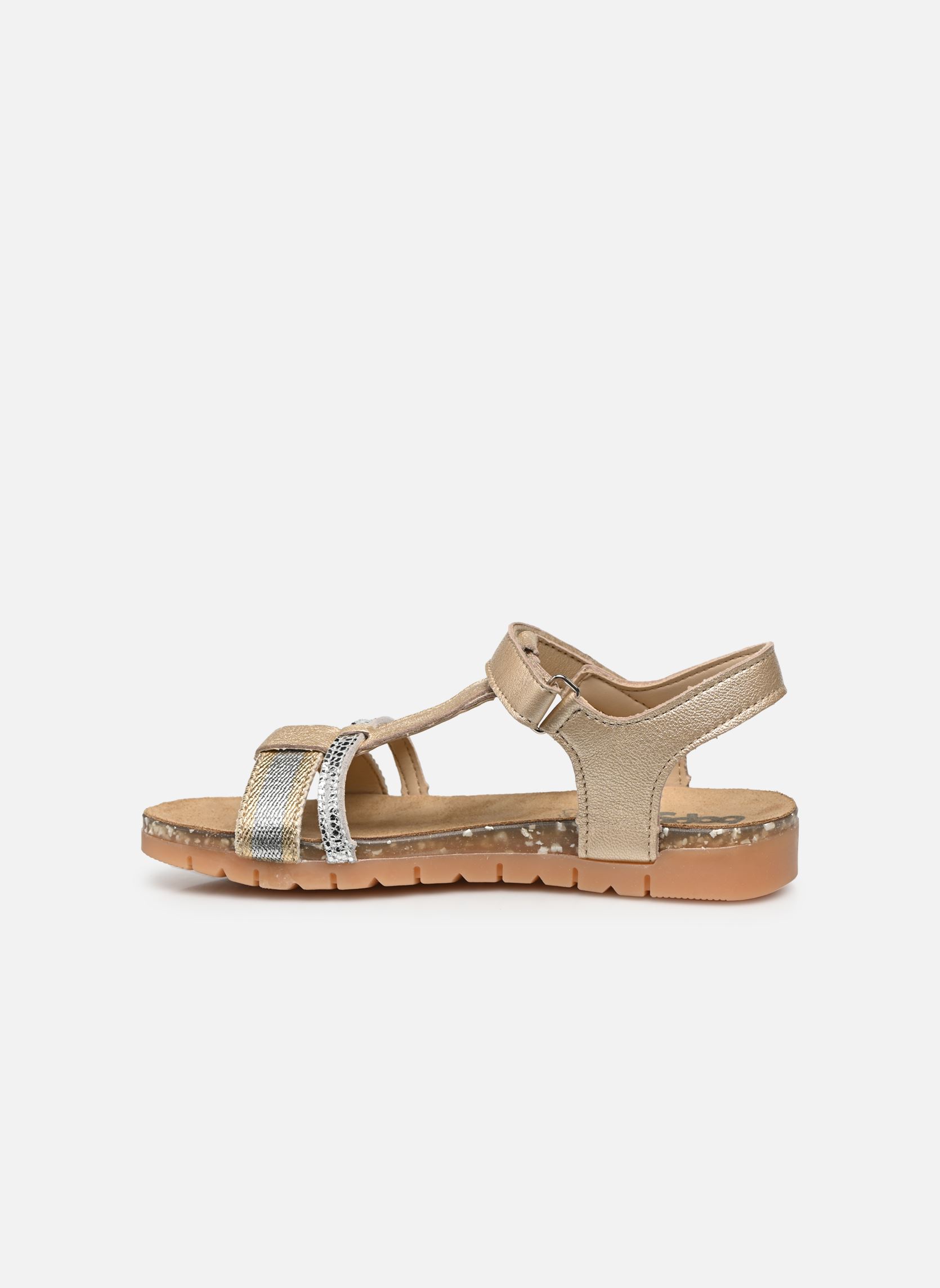 Sandales Eforta fille or et bronze Bopy Sandales Eforta fille or et bronze OR