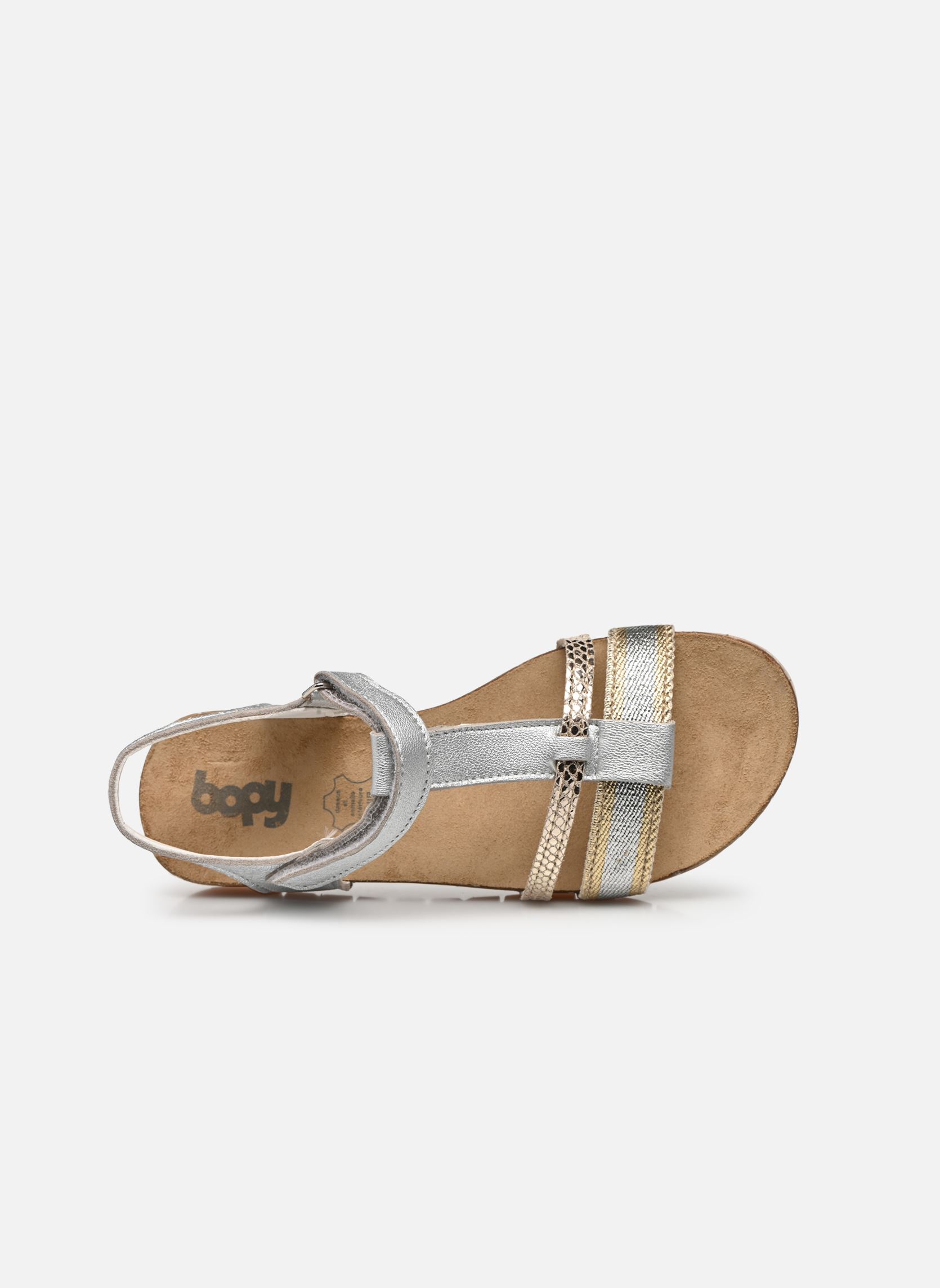 Sandalen Eforta mädchen silber Bopy Sandalen Eforta mädchen silber ARGENT