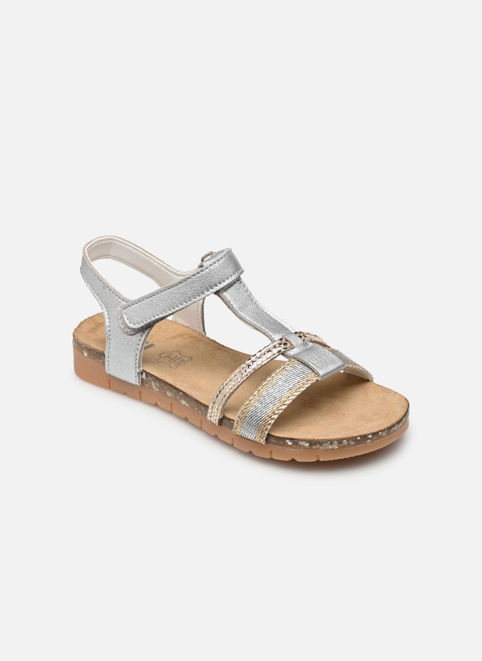 Sandalen Eforta mädchen silber Bopy Sandalen Eforta mädchen silber ARGENT