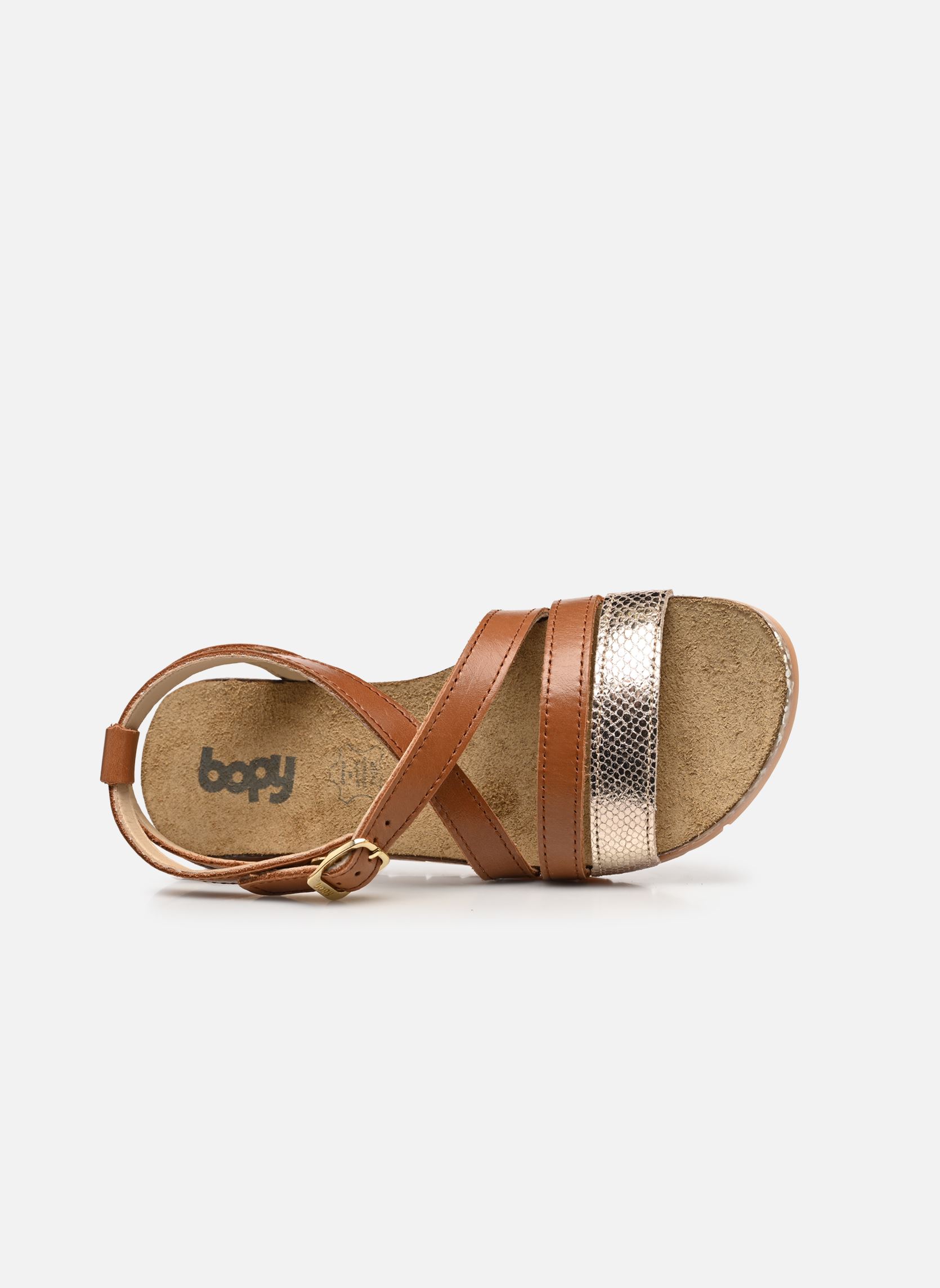Sandali Eroma bambina marrone Bopy Sandali Eroma bambina marrone CARAMEL