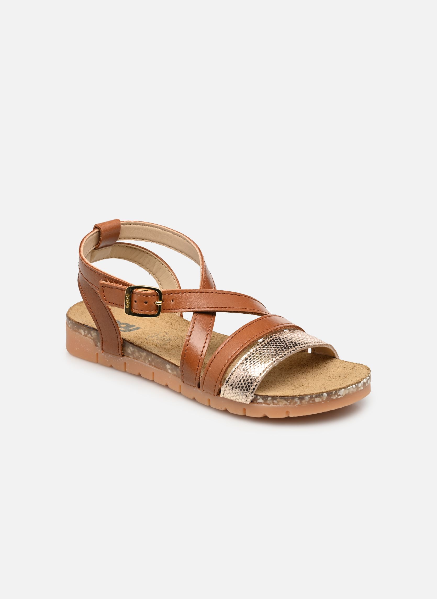 Sandali Eroma bambina marrone Bopy Sandali Eroma bambina marrone CARAMEL