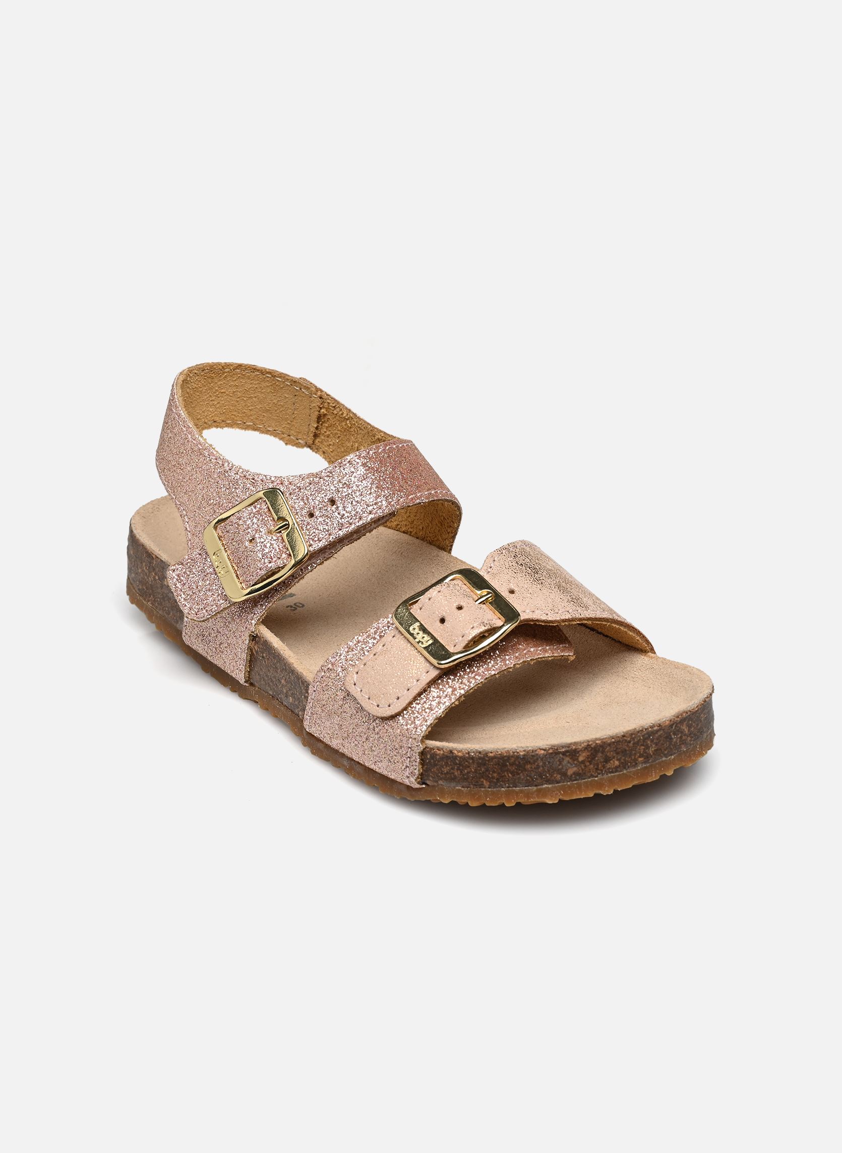 Sandales Eropa fille rose Bopy Sandales Eropa fille rose Saumon