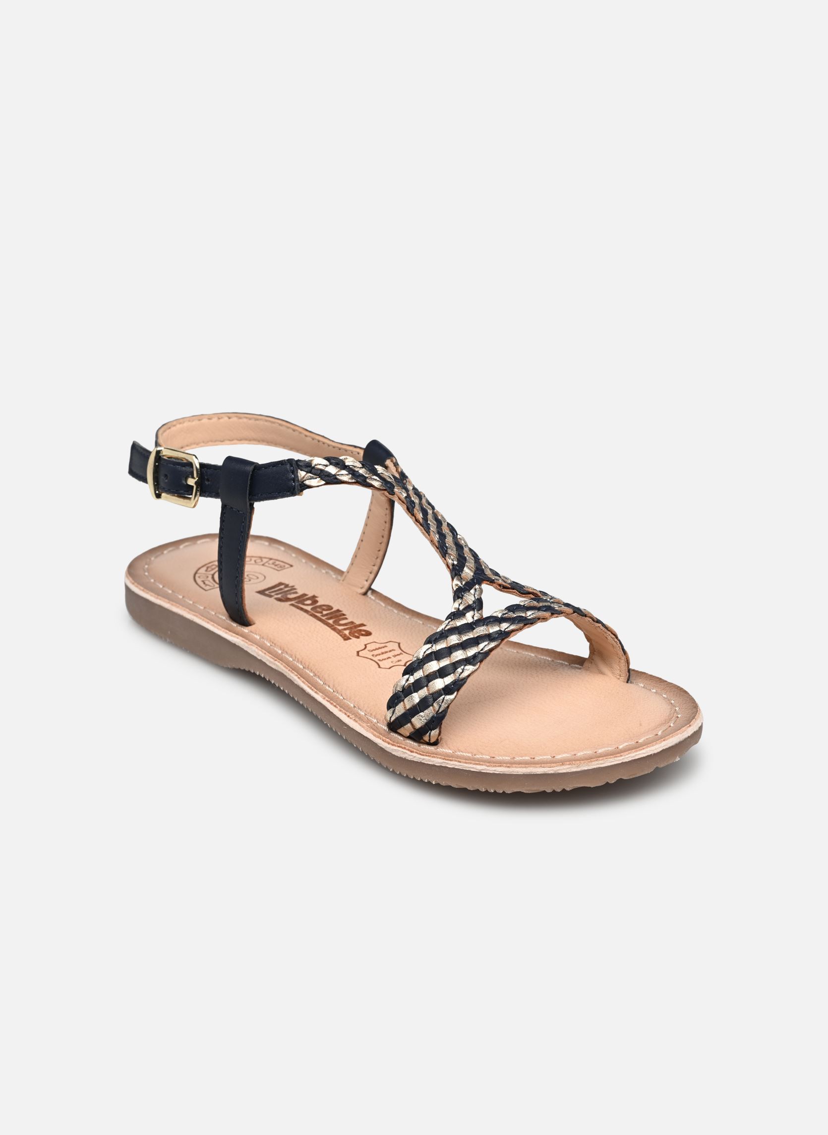 Sandales Francisa Lilybellule fille bleu Bopy Sandales Francisa Lilybellule fille bleu MARINE