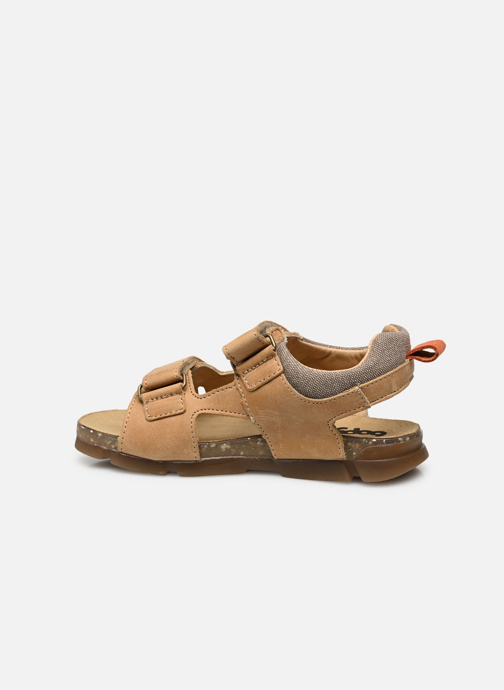 Sandales Epatou garçon marron Bopy Sandales Epatou garçon marron CARAMEL