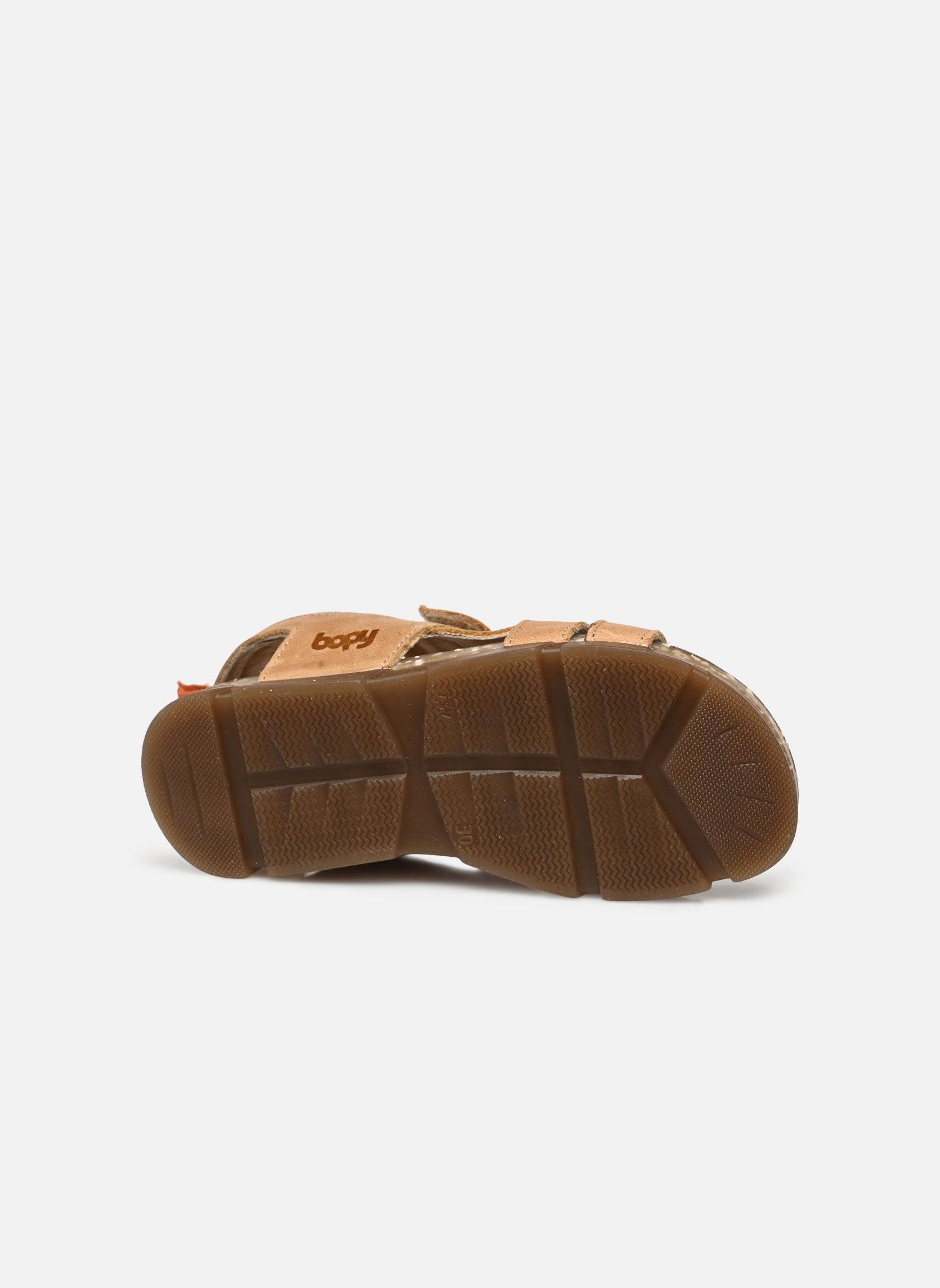 Sandales Epatou garçon marron Bopy Sandales Epatou garçon marron CARAMEL