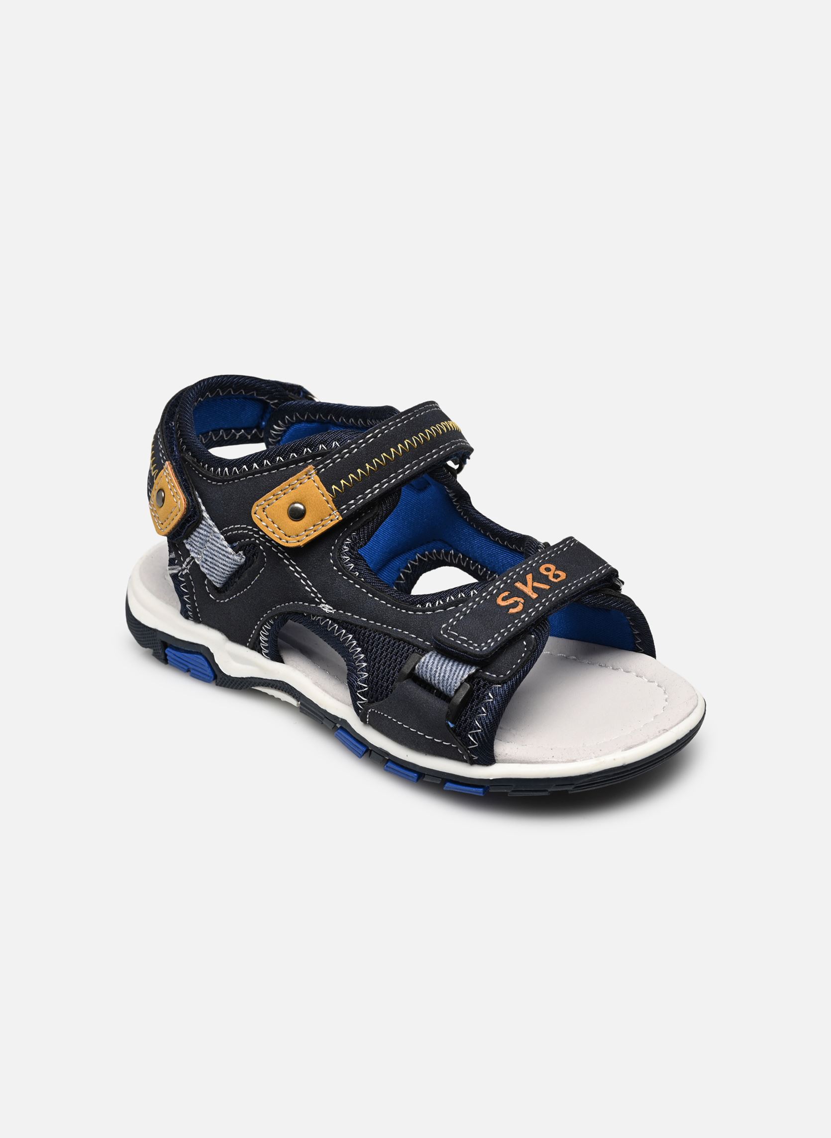 Sandales Ifavu SK8 garçon bleu Bopy Sandales Ifavu SK8 garçon bleu MARINE