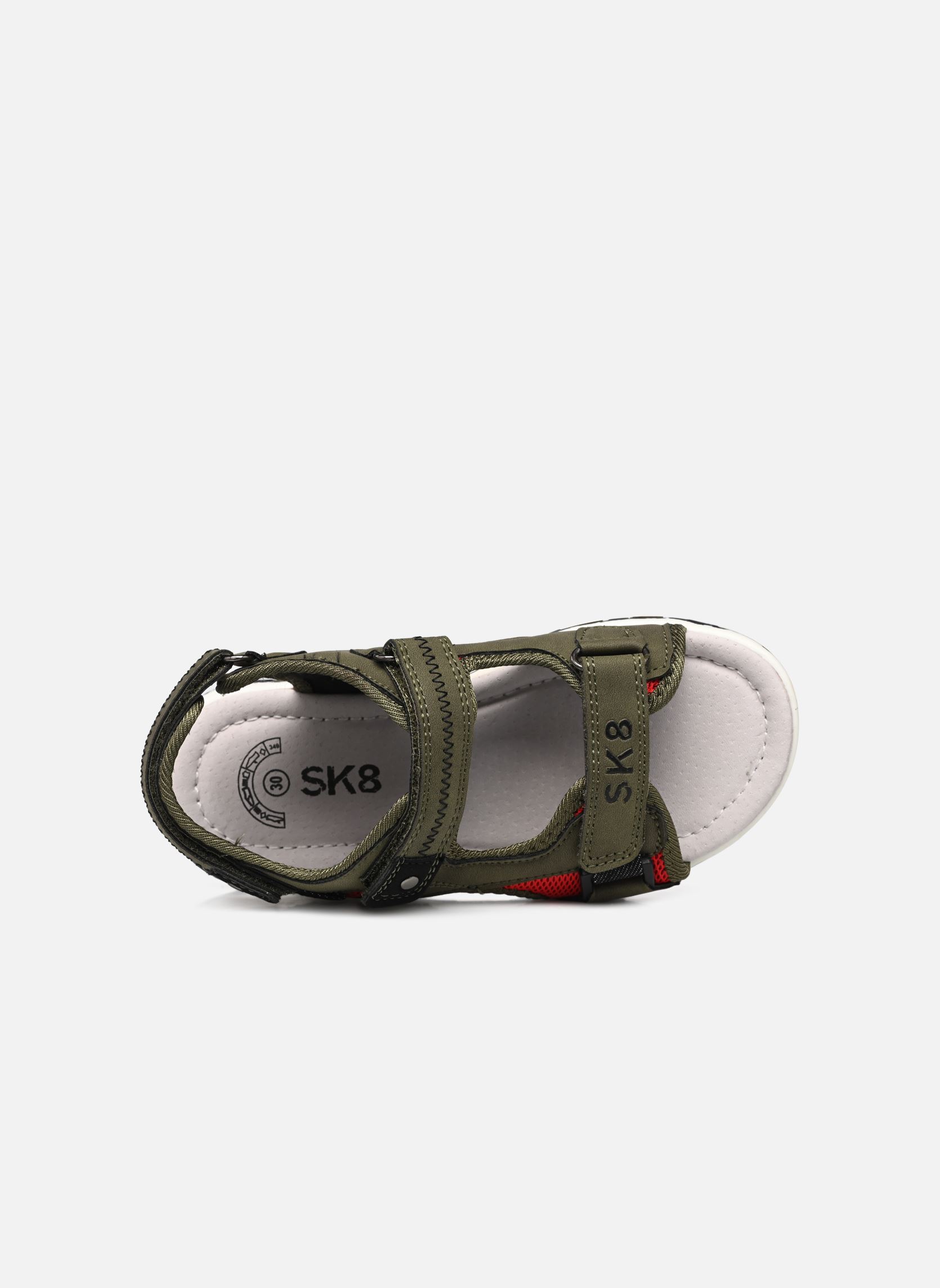 Sandales Ifavu SK8 garçon vert Bopy Sandales Ifavu SK8 garçon vert KAKI