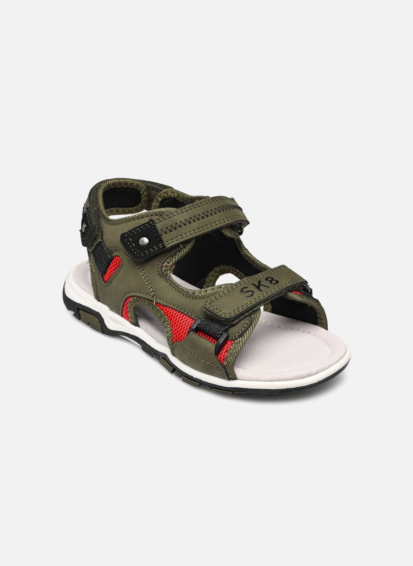 Sandales Ifavu SK8 garçon vert Bopy Sandales Ifavu SK8 garçon vert KAKI