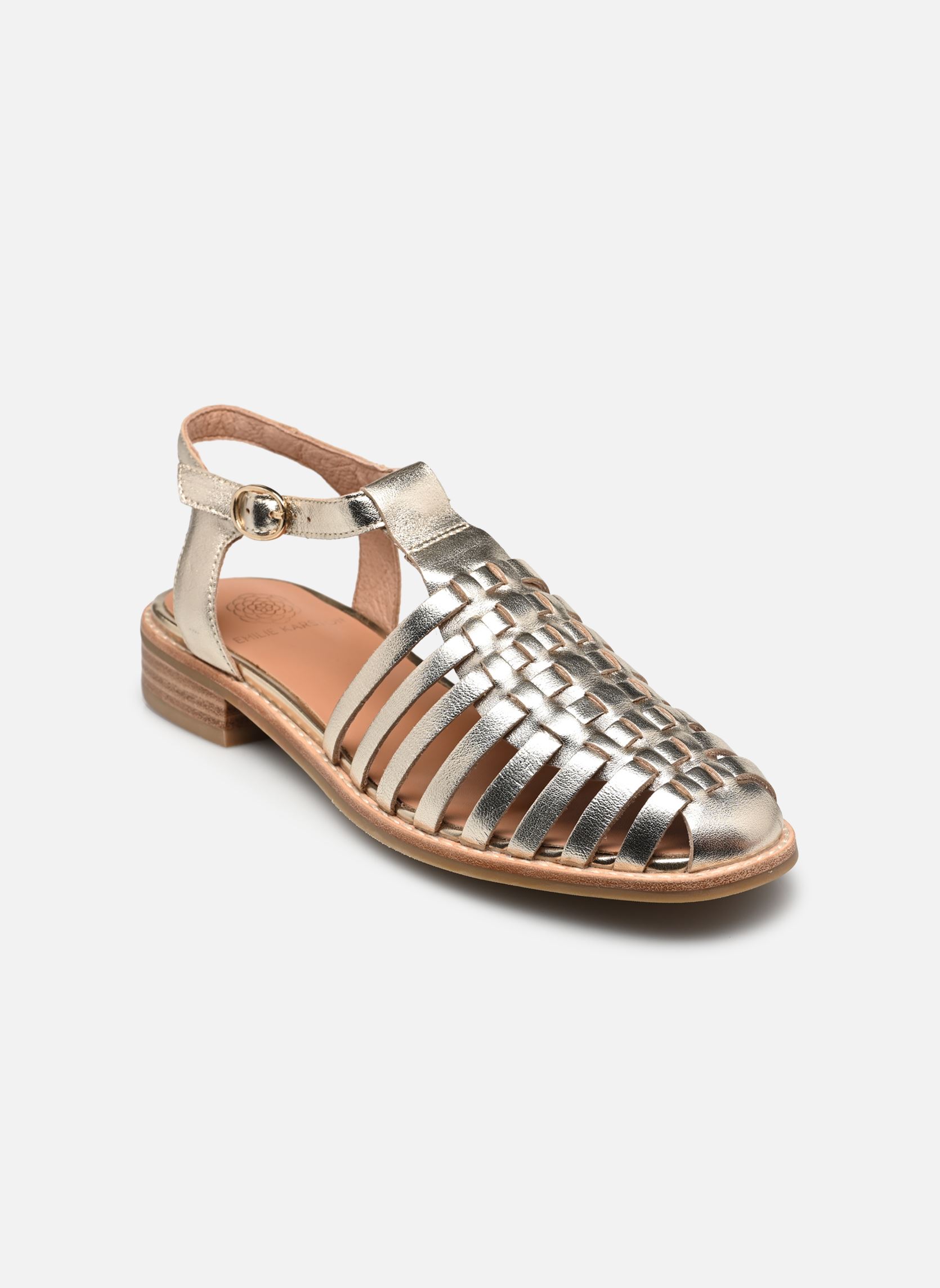 Sandalen Jipas damen silber Karston Sandalen Jipas damen silber Platine