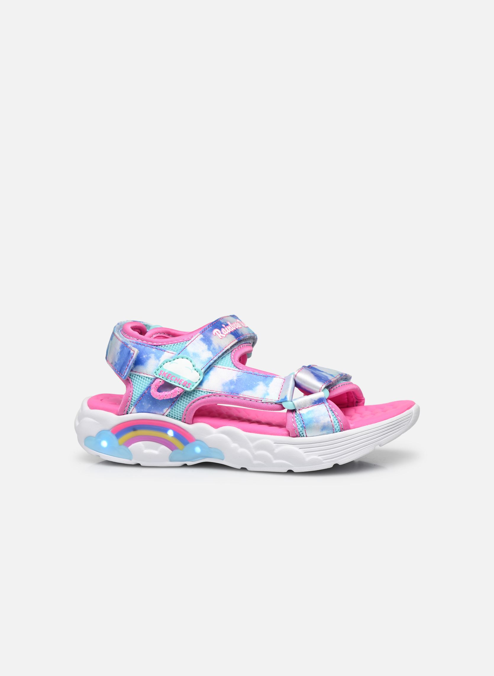 Sandales RAINBOW RACER SANDALS-SUMMER fille multicolore Skechers Sandales RAINBOW RACER SANDALS-SUMMER fille multicolore BLU