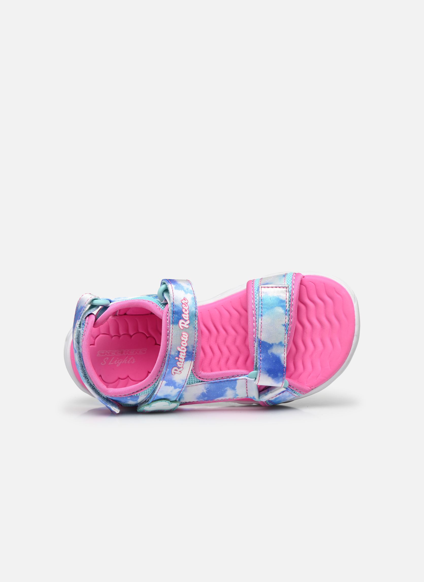 Sandales RAINBOW RACER SANDALS-SUMMER fille multicolore Skechers Sandales RAINBOW RACER SANDALS-SUMMER fille multicolore BLU