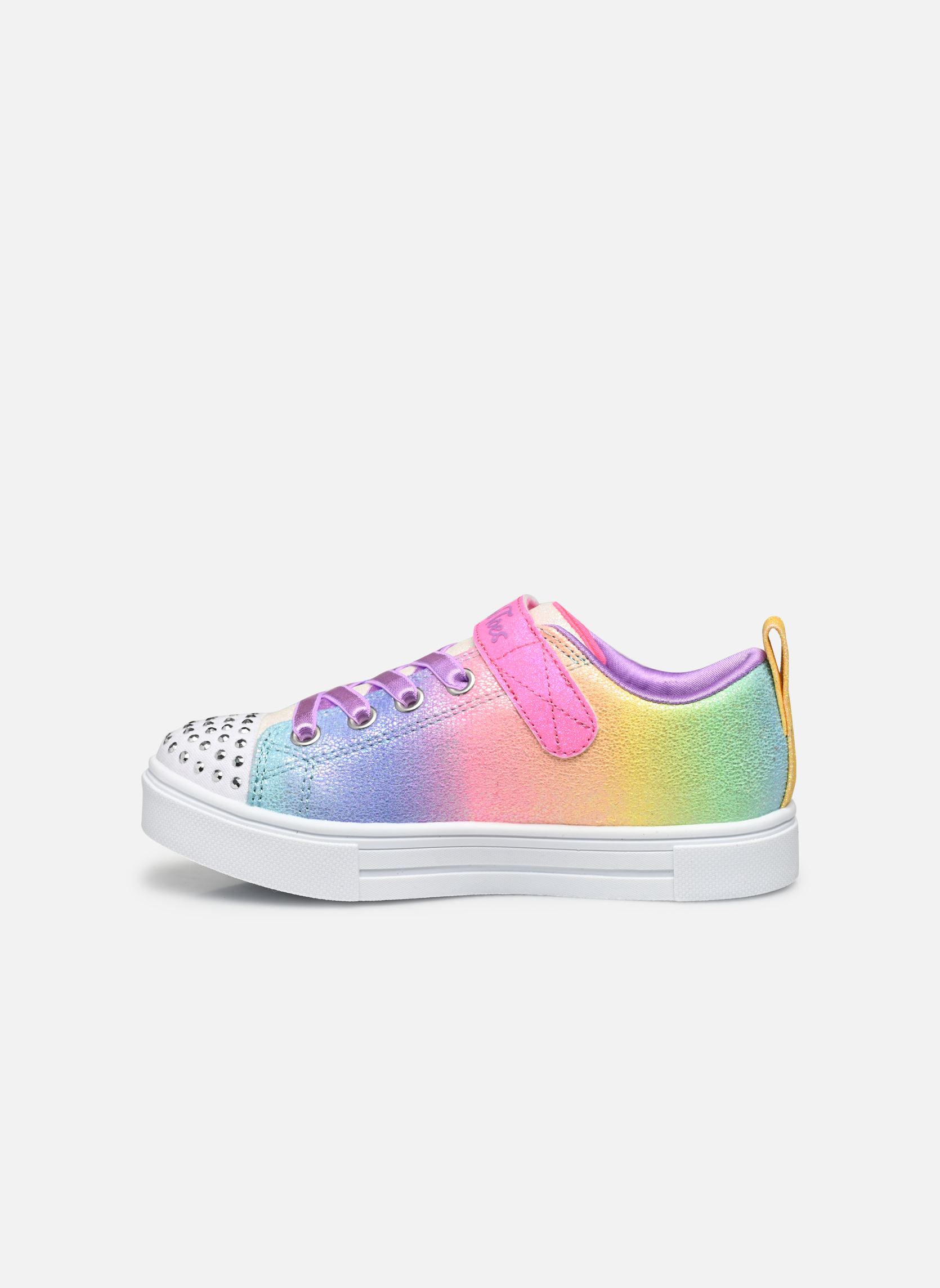 Baskets basses Twinkle Sparks - Heather Char fille multicolore Skechers Baskets basses Twinkle Sparks - Heather Char fille multicolore MLT