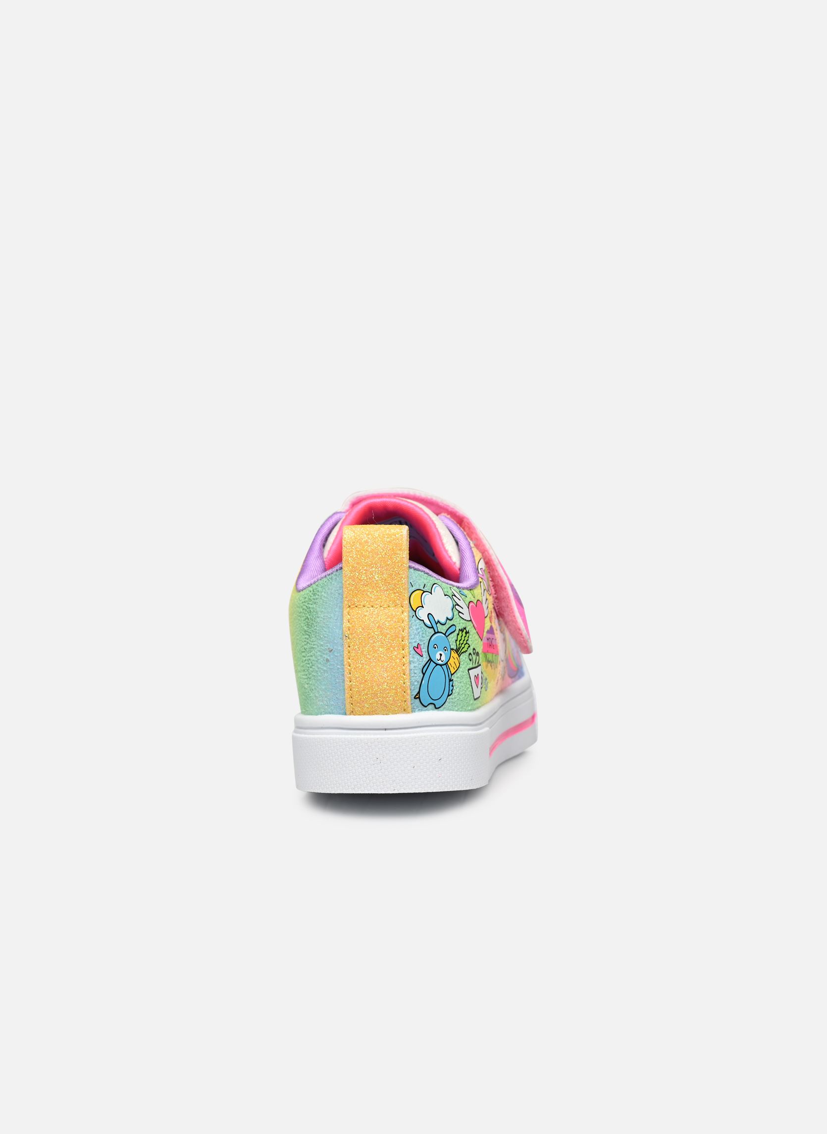 Baskets basses Twinkle Sparks - Heather Char fille multicolore Skechers Baskets basses Twinkle Sparks - Heather Char fille multicolore MLT