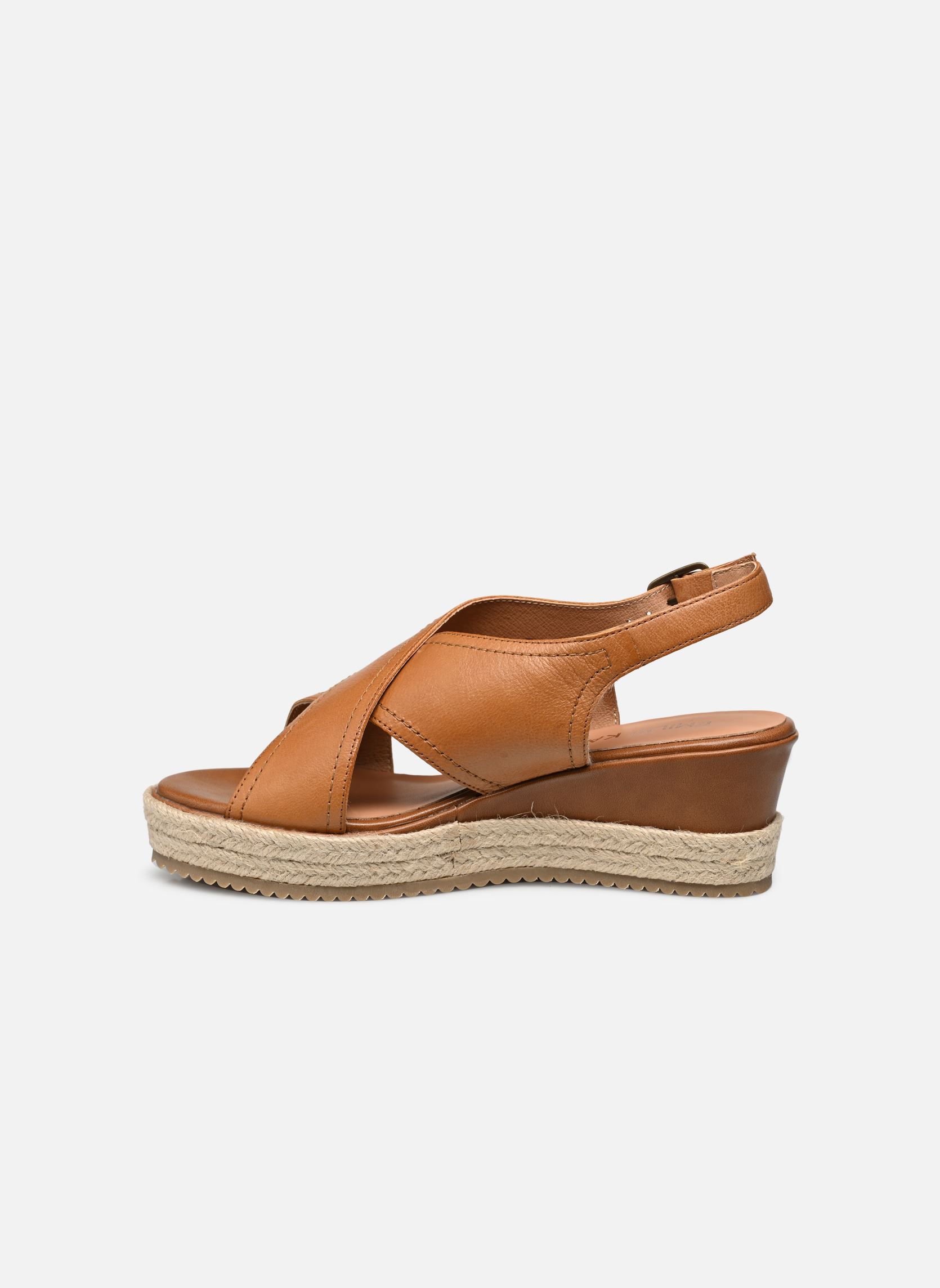 Keil- und Plateausandalen Esli damen braun Karston Keil- und Plateausandalen Esli damen braun AMBRE