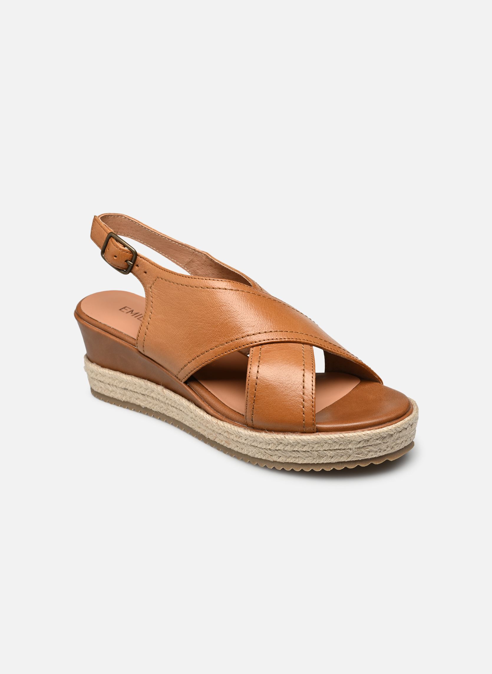Keil- und Plateausandalen Esli damen braun Karston Keil- und Plateausandalen Esli damen braun AMBRE