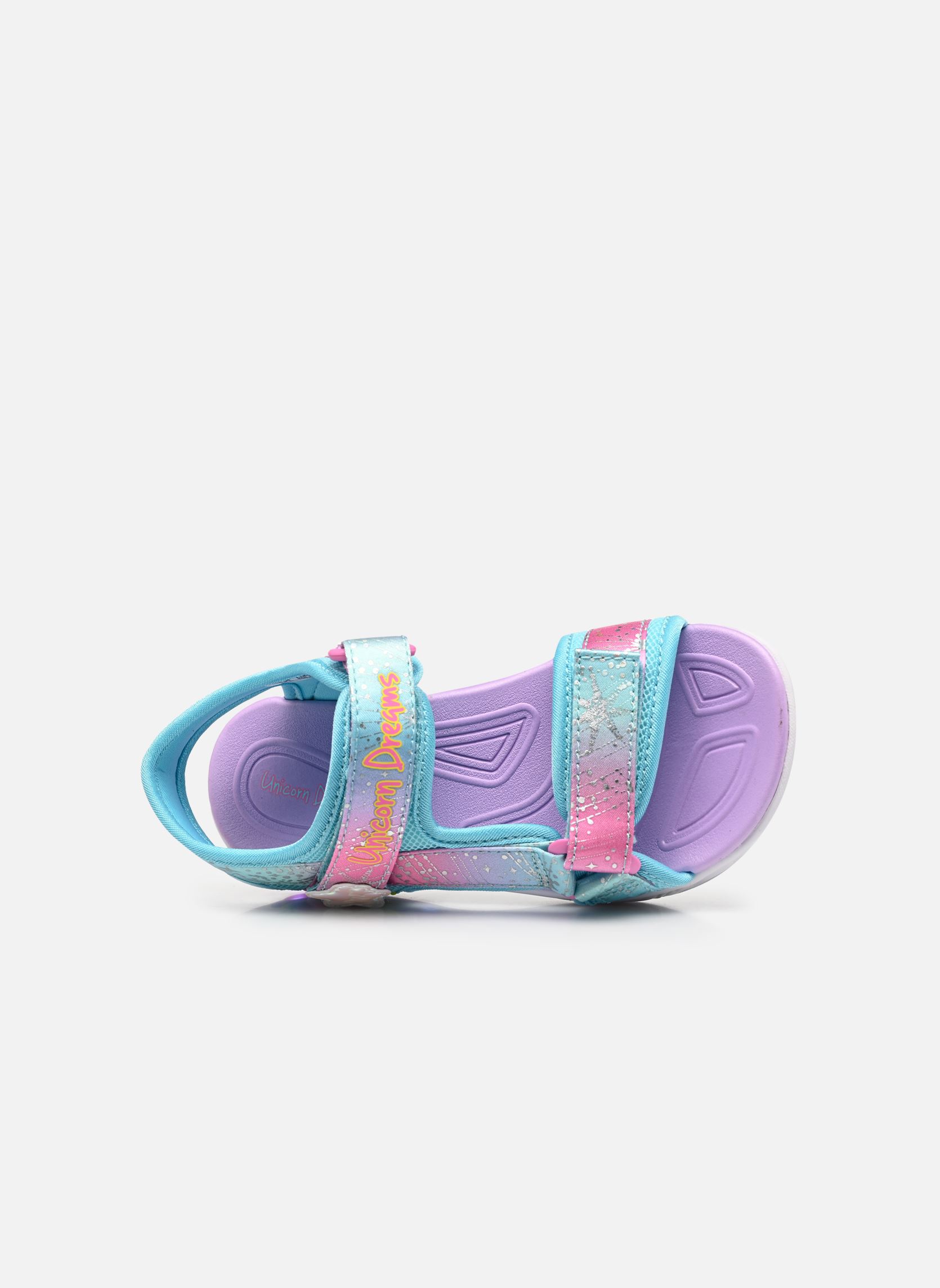 Sandalen UNICORN DREAMS SANDAL mädchen blau Skechers Sandalen UNICORN DREAMS SANDAL mädchen blau PRMT