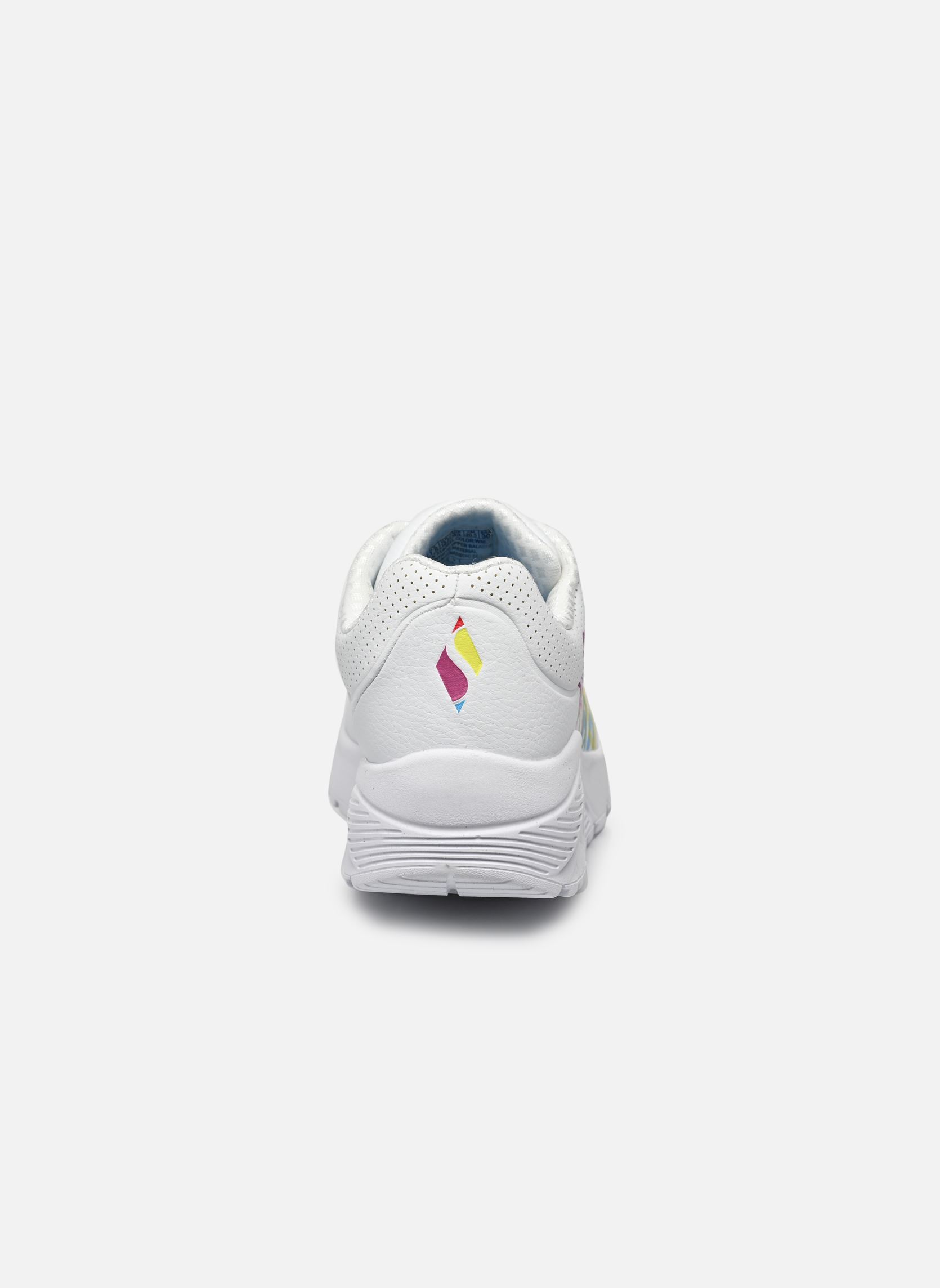 Baskets basses Uno Lite - Love Brights Goldcrown fille blanc Skechers Baskets basses Uno Lite - Love Brights Goldcrown fille blanc WMLT