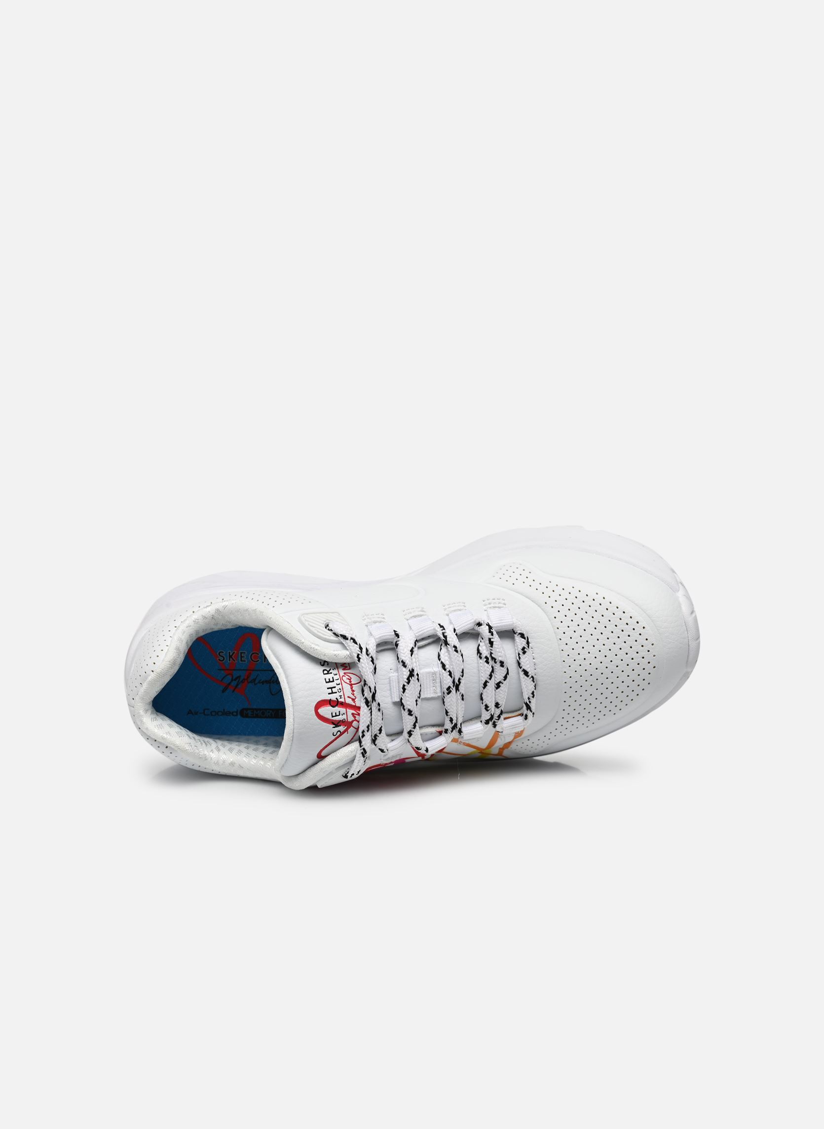 Baskets basses Uno Lite - Love Brights Goldcrown fille blanc Skechers Baskets basses Uno Lite - Love Brights Goldcrown fille blanc WMLT