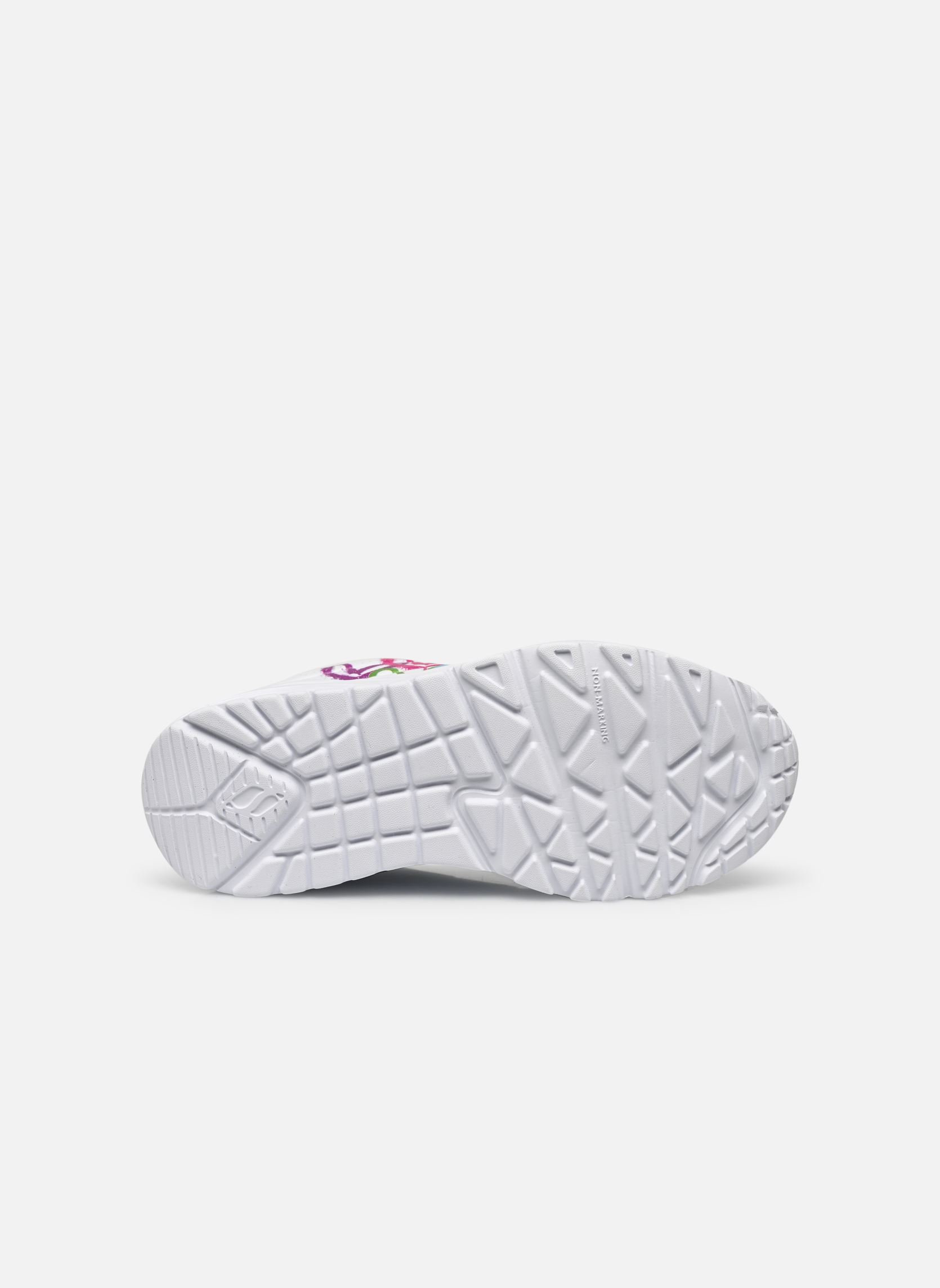 Baskets basses Uno Lite - Love Brights Goldcrown fille blanc Skechers Baskets basses Uno Lite - Love Brights Goldcrown fille blanc WMLT