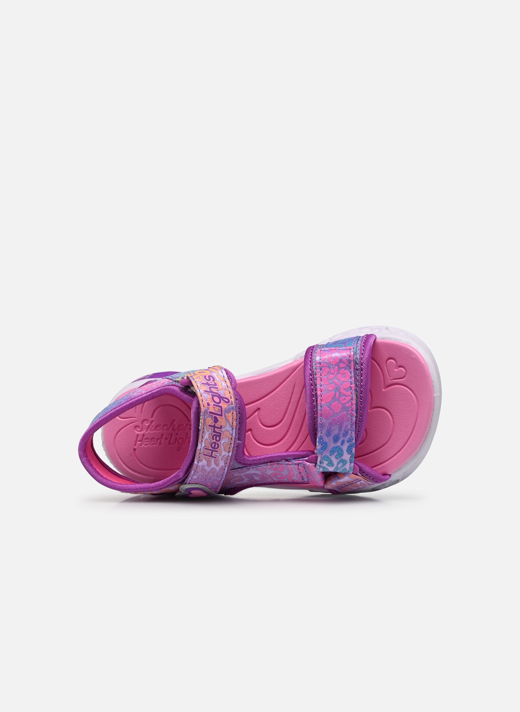 Sandalen FLUTTER HEARTS SANDAL mädchen rosa Skechers Sandalen FLUTTER HEARTS SANDAL mädchen rosa LVMT