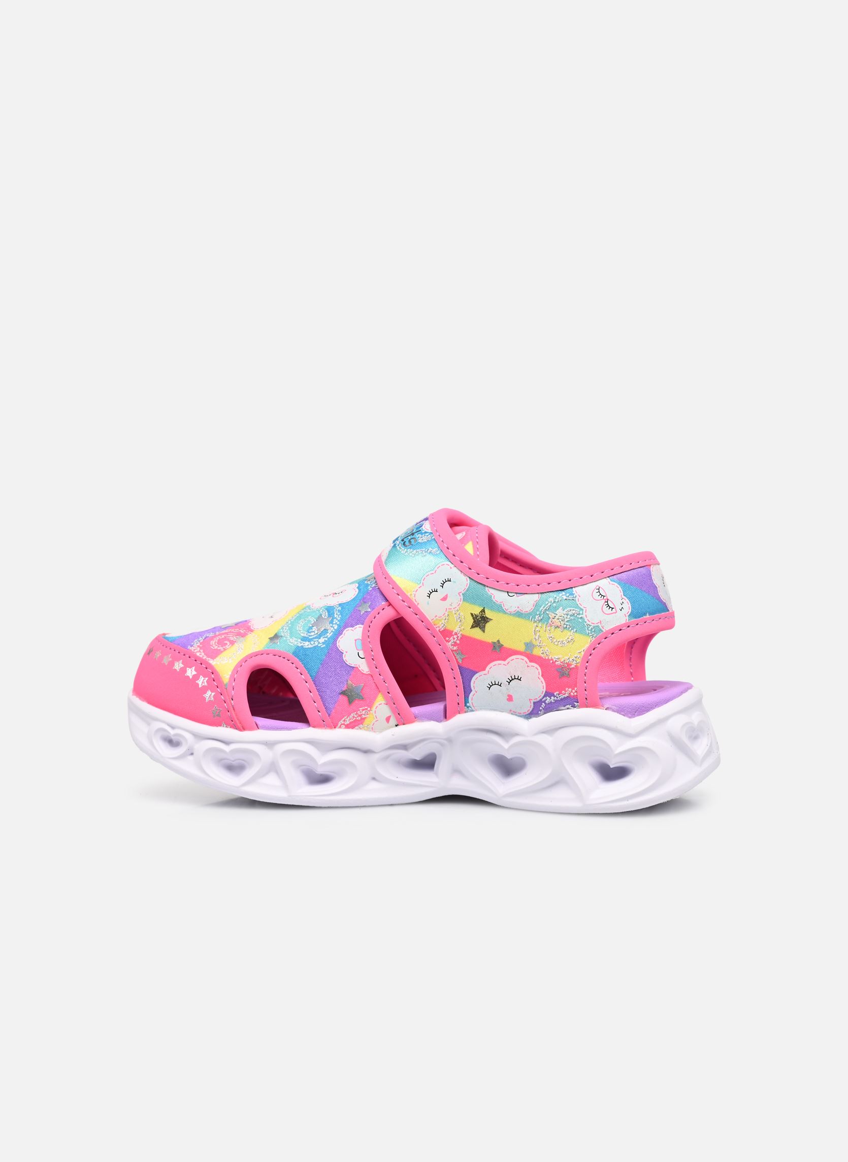 Sandales HEART LIGHTS SANDALS-CUTIE CL fille rose Skechers Sandales HEART LIGHTS SANDALS-CUTIE CL fille rose HPMT