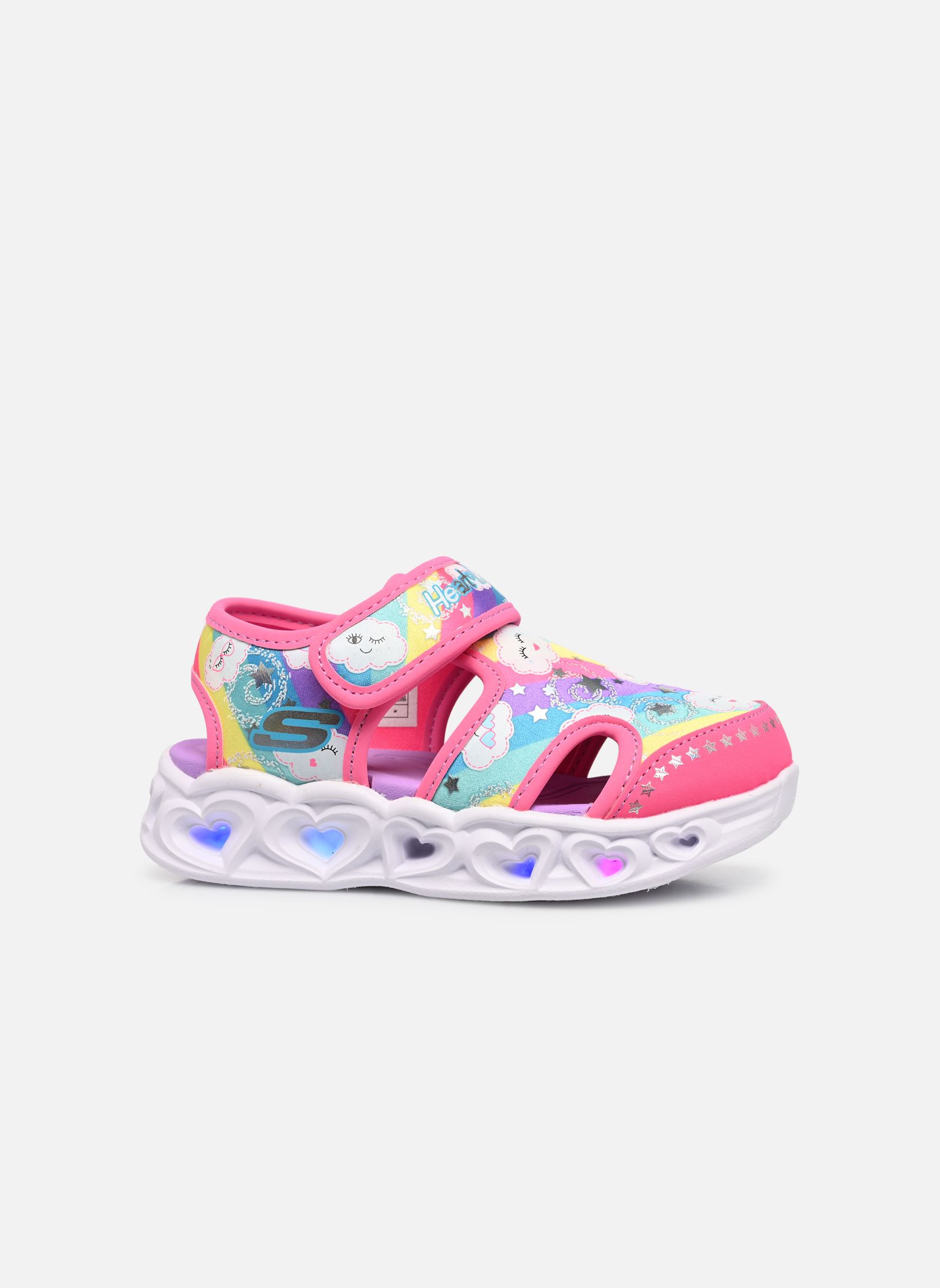 Sandales HEART LIGHTS SANDALS-CUTIE CL fille rose Skechers Sandales HEART LIGHTS SANDALS-CUTIE CL fille rose HPMT