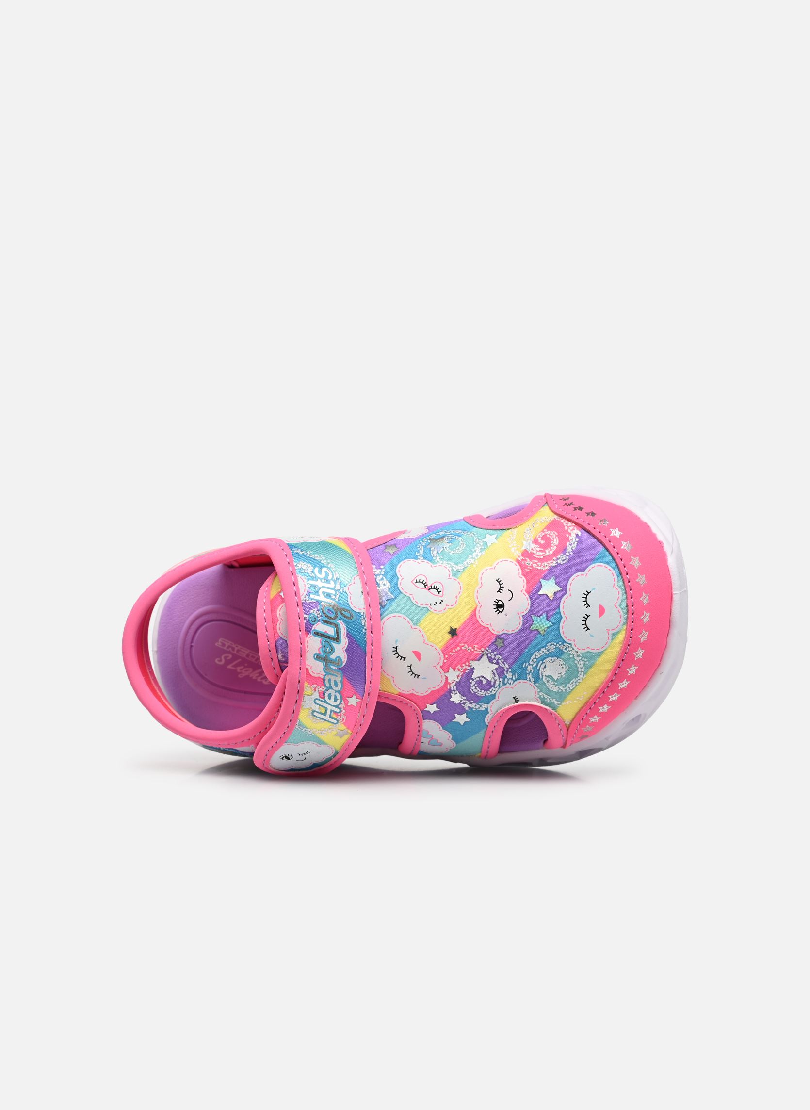 Sandales HEART LIGHTS SANDALS-CUTIE CL fille rose Skechers Sandales HEART LIGHTS SANDALS-CUTIE CL fille rose HPMT