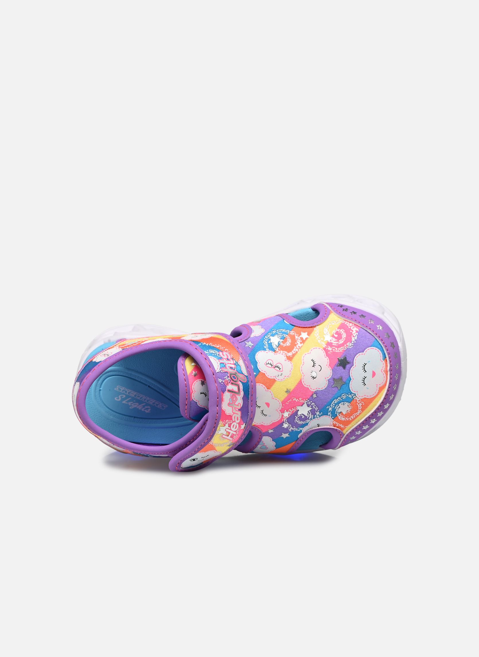 Sandales HEART LIGHTS SANDALS-CUTIE CL fille rose Skechers Sandales HEART LIGHTS SANDALS-CUTIE CL fille rose LVMT