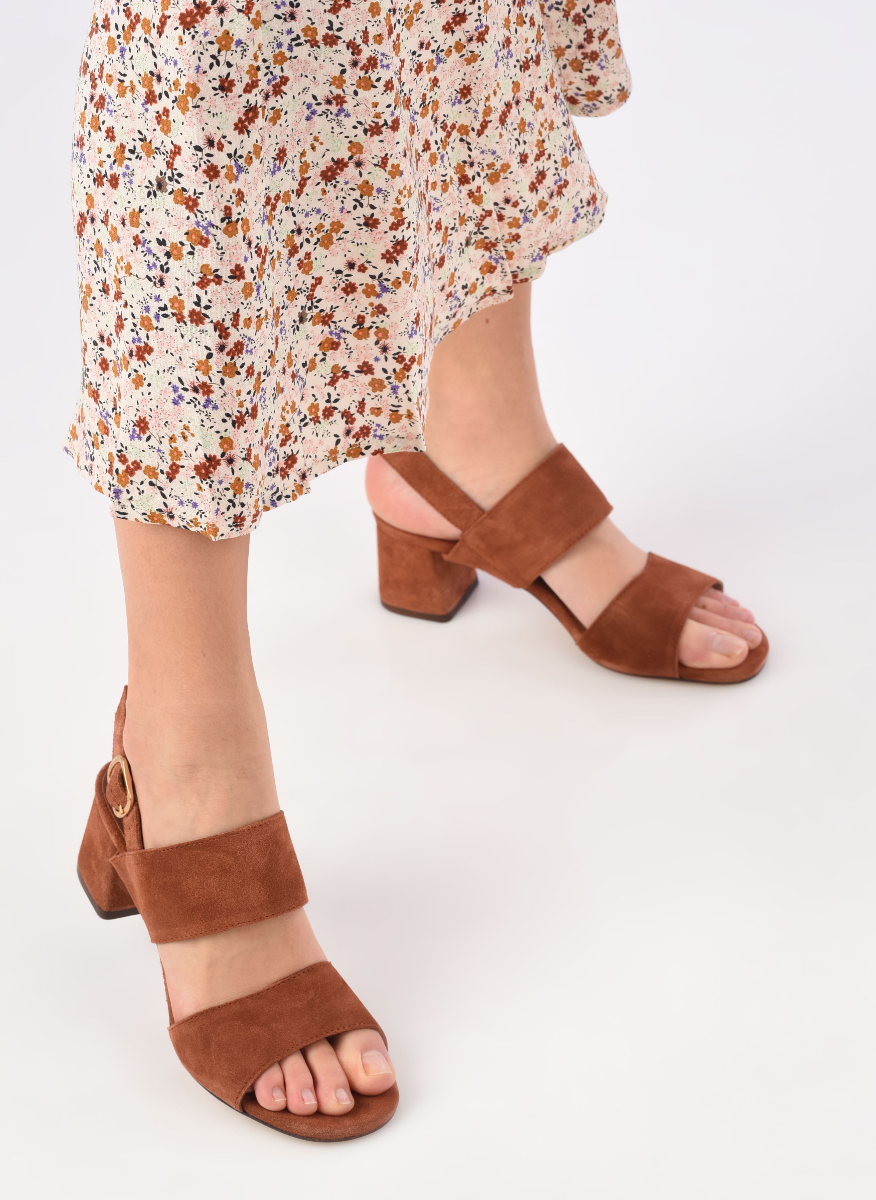 Sandalen Belinda 55 dames roze Anonymous Copenhagen Sandalen Belinda 55 dames roze CALF SUEDE NATURAL CORAL