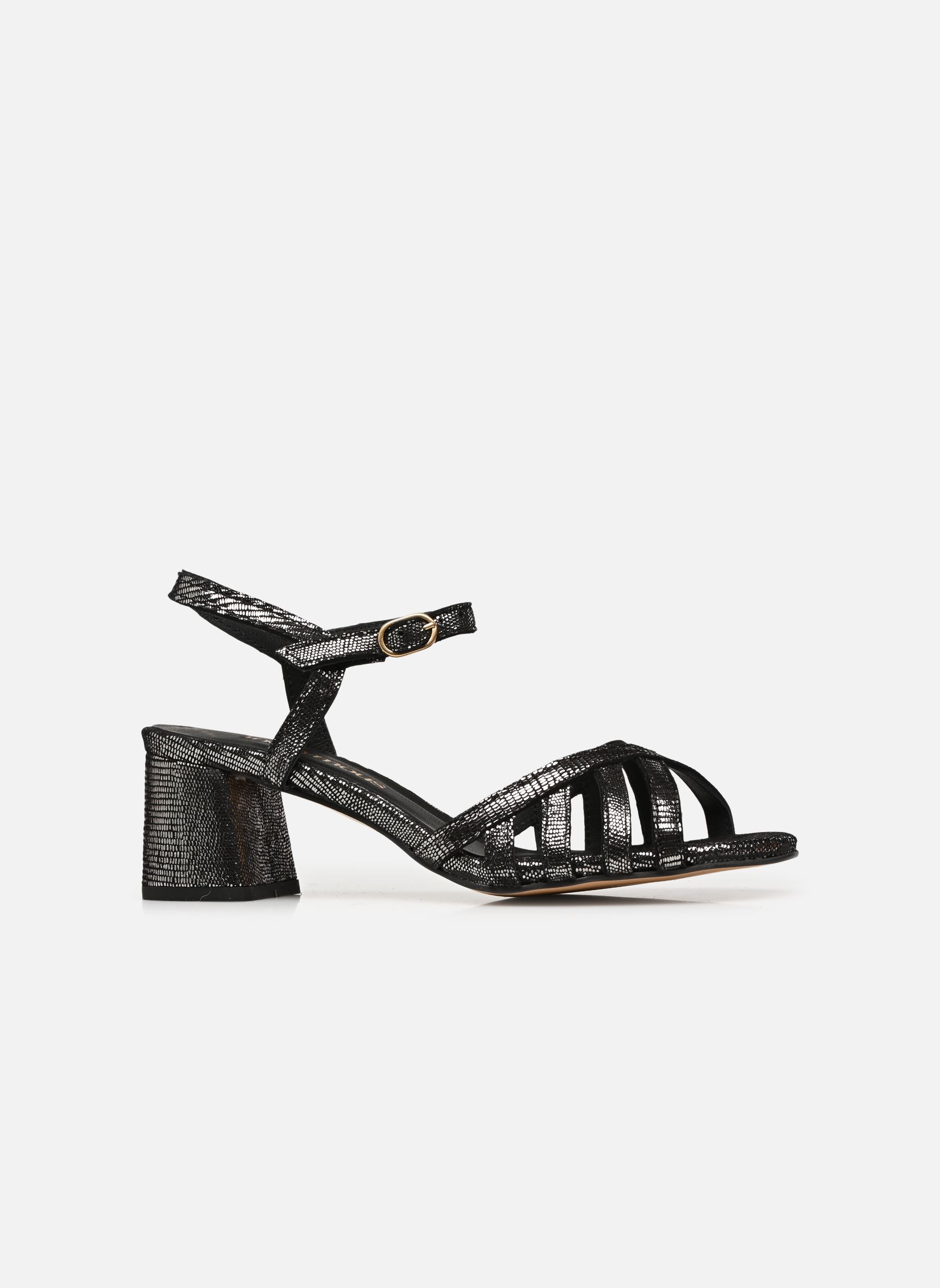 Sandalen ISSI 55 dames grijs Anonymous Copenhagen Sandalen ISSI 55 dames grijs LIZARD METALLIC GOAT PLATINUM