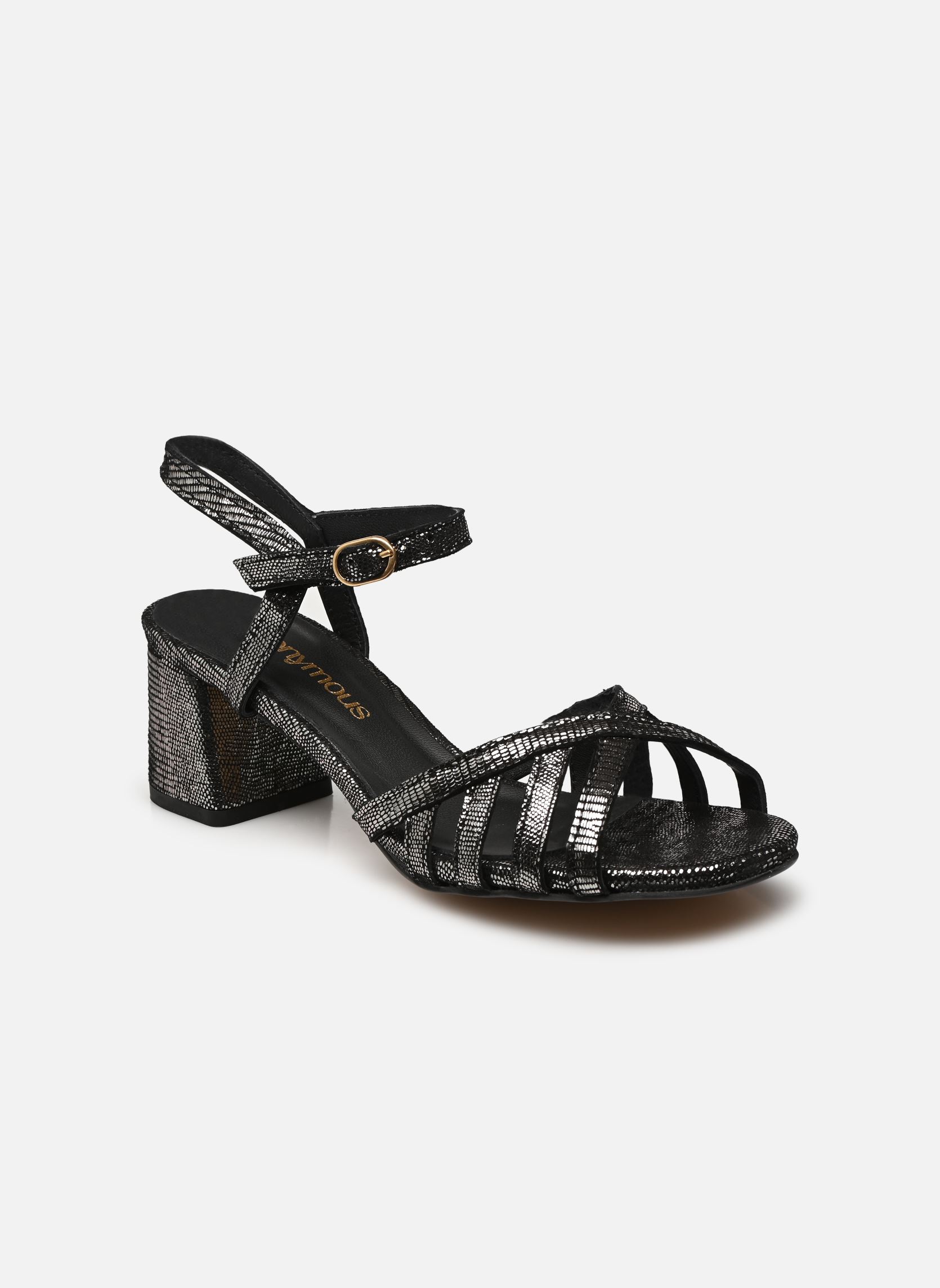 Sandalen ISSI 55 dames grijs Anonymous Copenhagen Sandalen ISSI 55 dames grijs LIZARD METALLIC GOAT PLATINUM