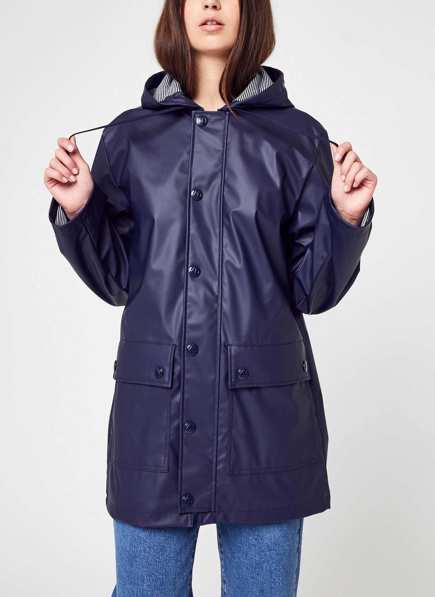 Petit Bateau Veste imperm?�able - Veste imperm?�able - Baiga (Bleu) - V??tements chez Sarenza (554214)