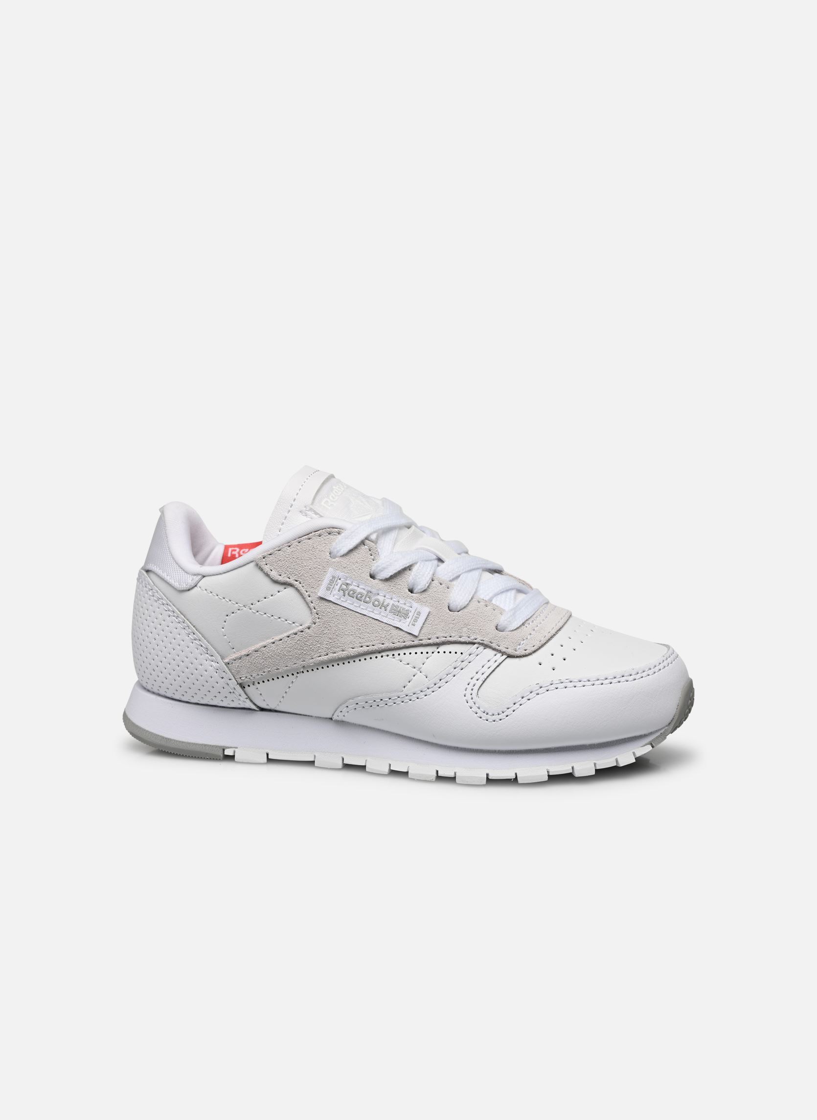 Baskets basses Cl Lthr C blanc Reebok Baskets basses Cl Lthr C blanc Ftwwht/Mgsogr/Rhodon