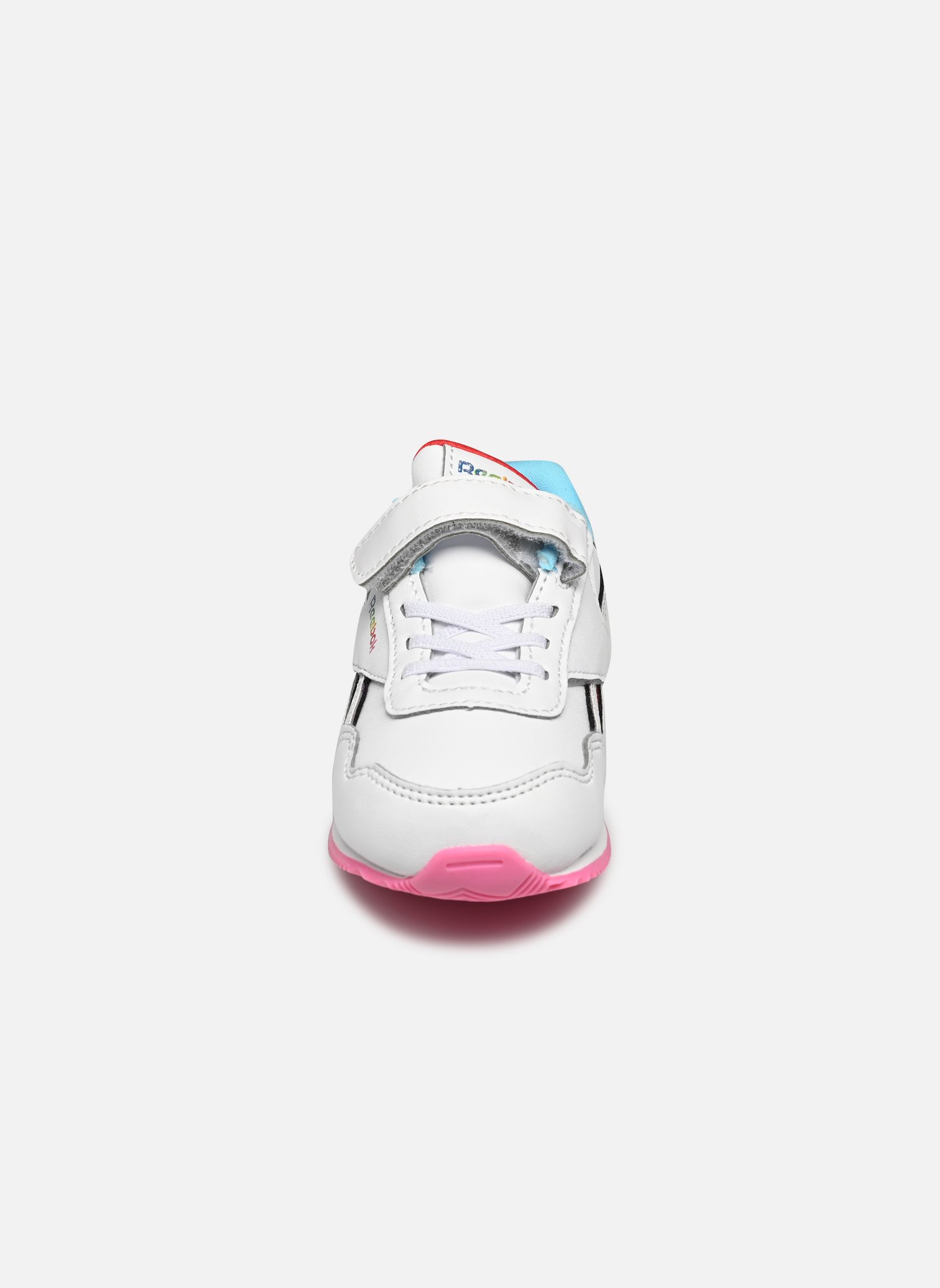 Niedrige Sneaker Reebok Royal Cl Jog 3.0 1V I mädchen weiß Reebok Niedrige Sneaker Reebok Royal Cl Jog 3.0 1V I mädchen weiß Ftwwht/Vecred/Dgtblu