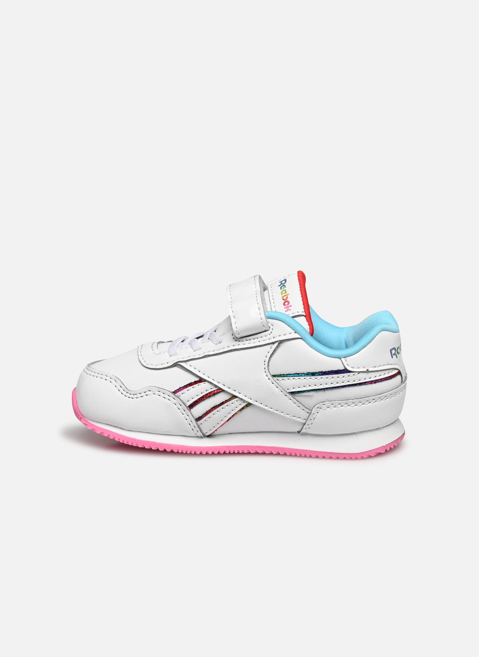 Niedrige Sneaker Reebok Royal Cl Jog 3.0 1V I mädchen weiß Reebok Niedrige Sneaker Reebok Royal Cl Jog 3.0 1V I mädchen weiß Ftwwht/Vecred/Dgtblu