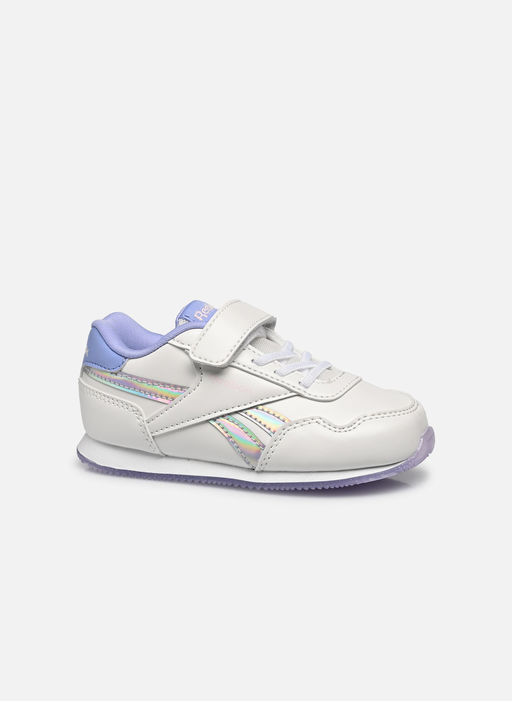 Baskets basses Reebok Royal Cl Jog 3.0 1V I fille blanc Reebok Baskets basses Reebok Royal Cl Jog 3.0 1V I fille blanc Ftwwht/Lilglw/Porpnk