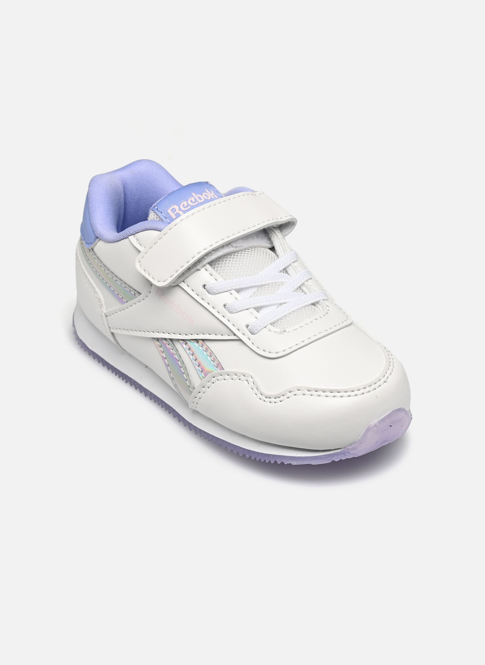 Baskets basses Reebok Royal Cl Jog 3.0 1V I fille blanc Reebok Baskets basses Reebok Royal Cl Jog 3.0 1V I fille blanc Ftwwht/Lilglw/Porpnk