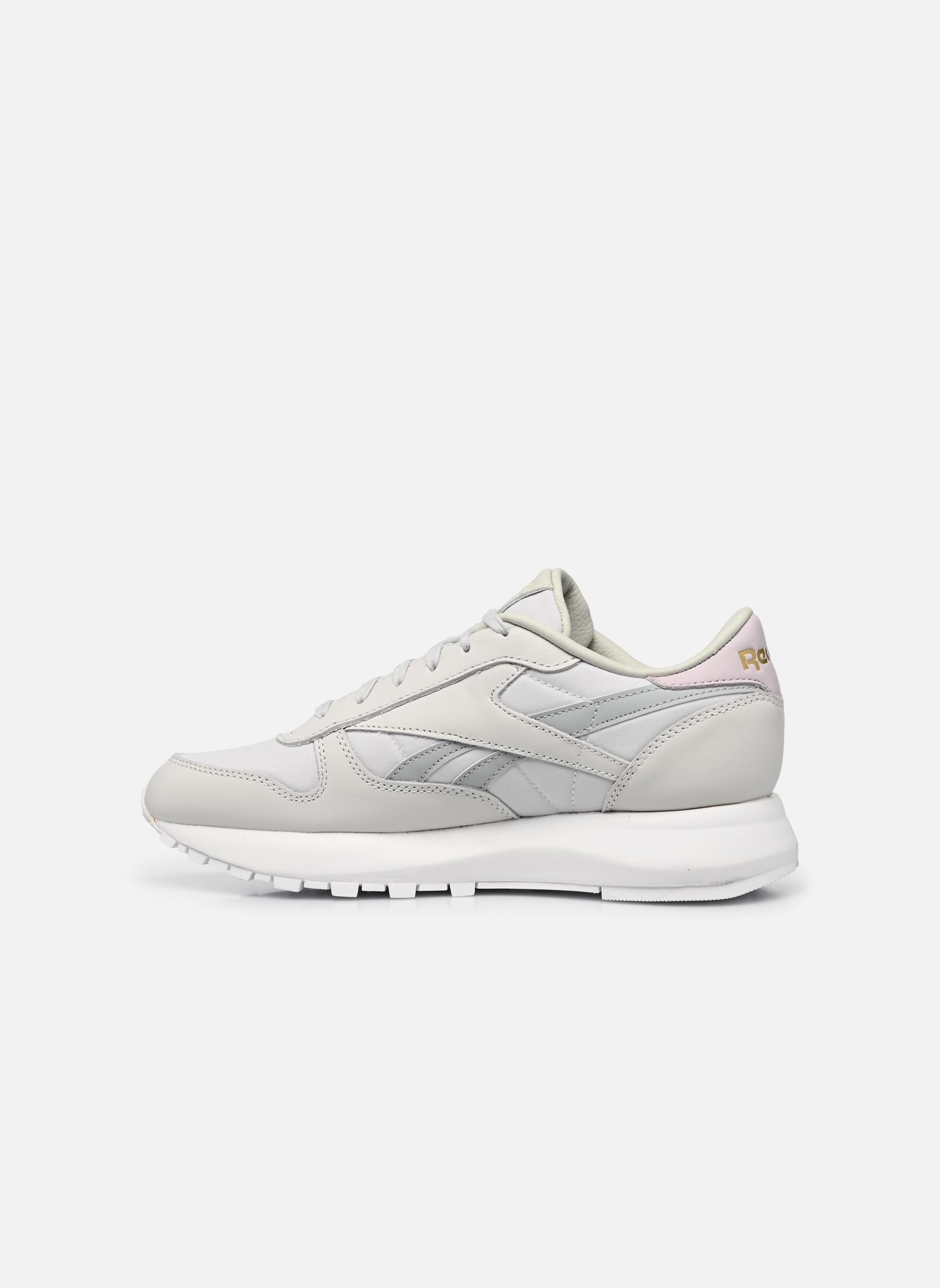 Niedrige Sneaker Classic Leather Sp damen grau Reebok Niedrige Sneaker Classic Leather Sp damen grau Clgry1/Pugry3/Quaglw