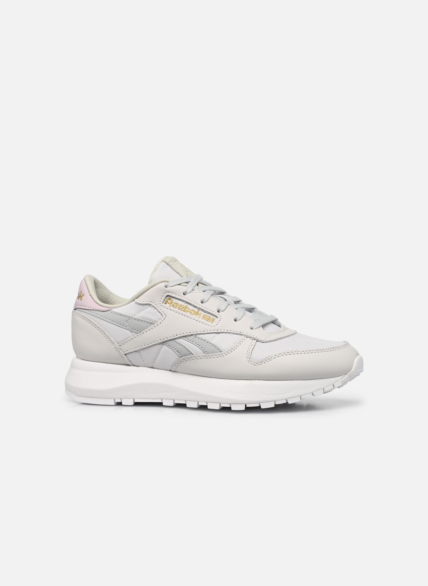 Niedrige Sneaker Classic Leather Sp damen grau Reebok Niedrige Sneaker Classic Leather Sp damen grau Clgry1/Pugry3/Quaglw