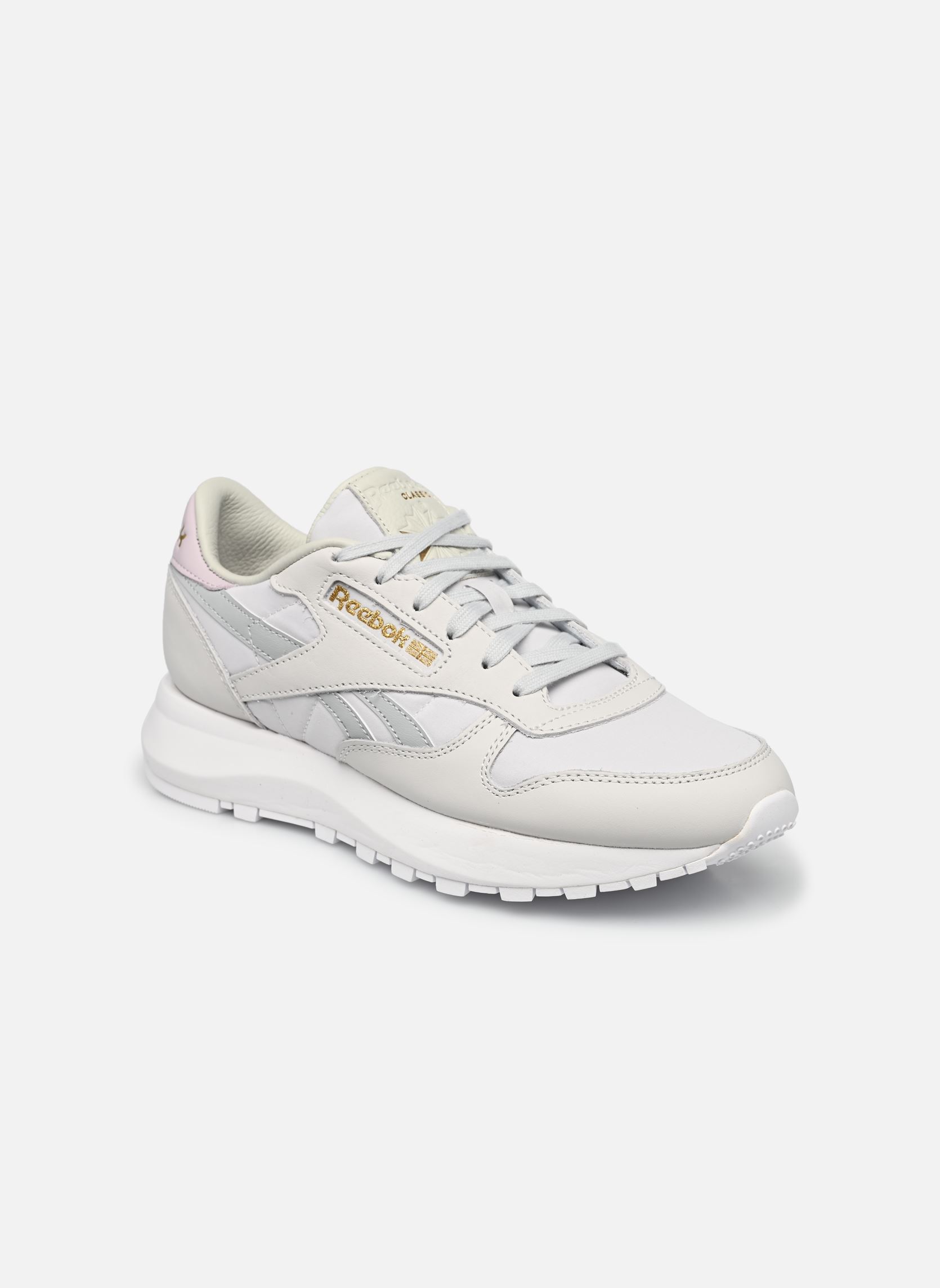 Niedrige Sneaker Classic Leather Sp damen grau Reebok Niedrige Sneaker Classic Leather Sp damen grau Clgry1/Pugry3/Quaglw