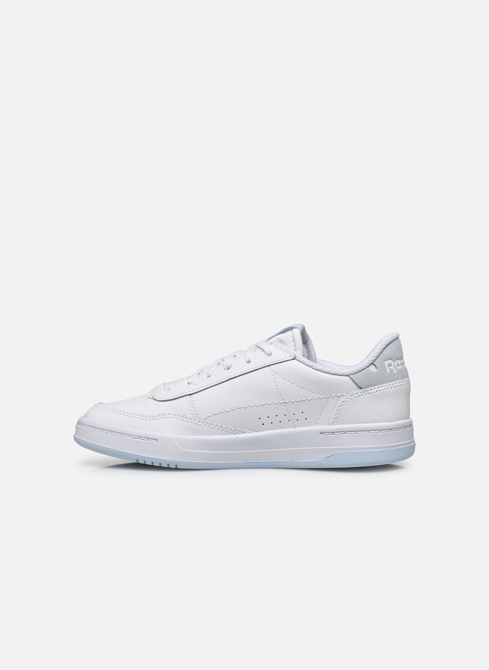 Niedrige Sneaker Court Peak W damen weiß Reebok Niedrige Sneaker Court Peak W damen weiß Ftwr White/Glass Blue/Rbbr Whi
