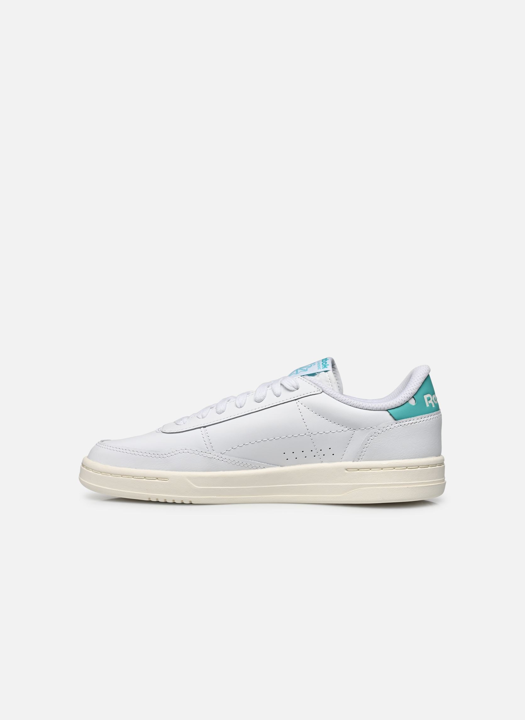 Niedrige Sneaker Court Peak herren weiß Reebok Niedrige Sneaker Court Peak herren weiß FTWR WHITE/CHALK/CLASSIC TEAL