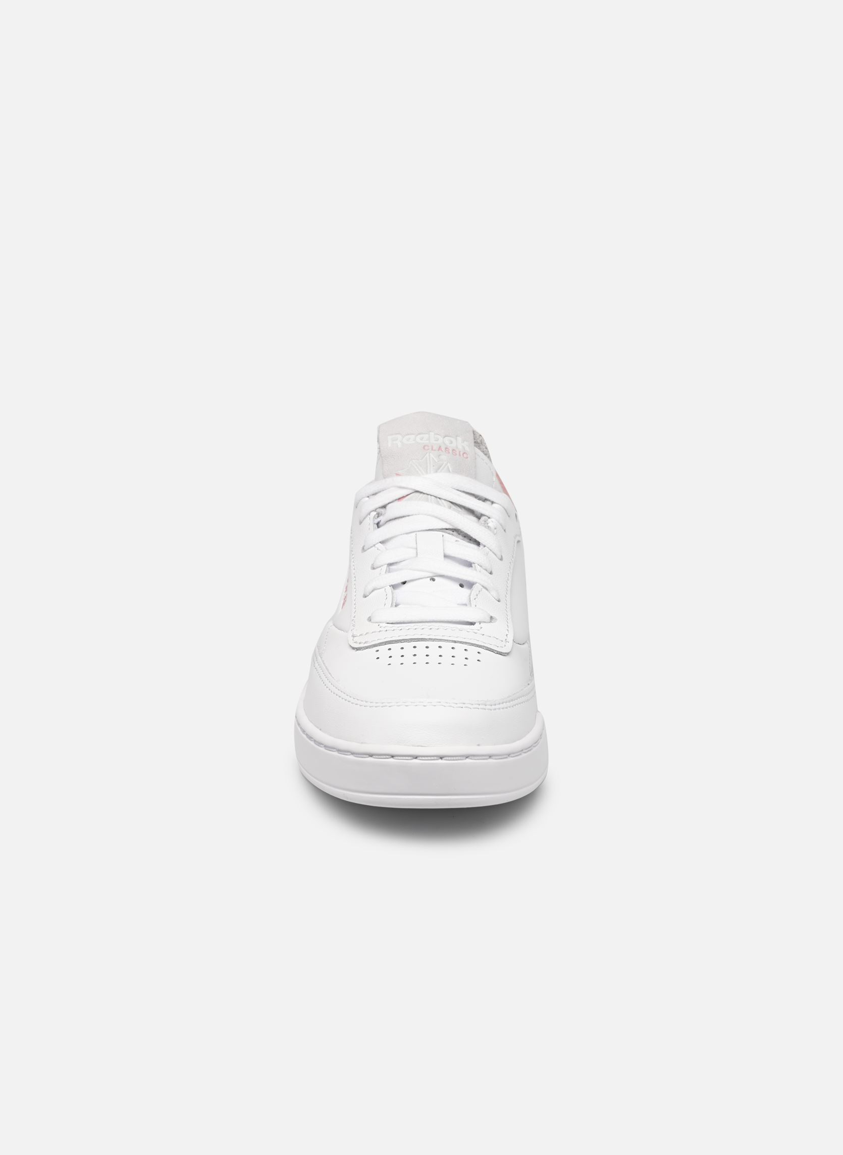 Niedrige Sneaker Club C Clean W damen weiß Reebok Niedrige Sneaker Club C Clean W damen weiß Ftwr White/Smokey Rose/Pure Gr