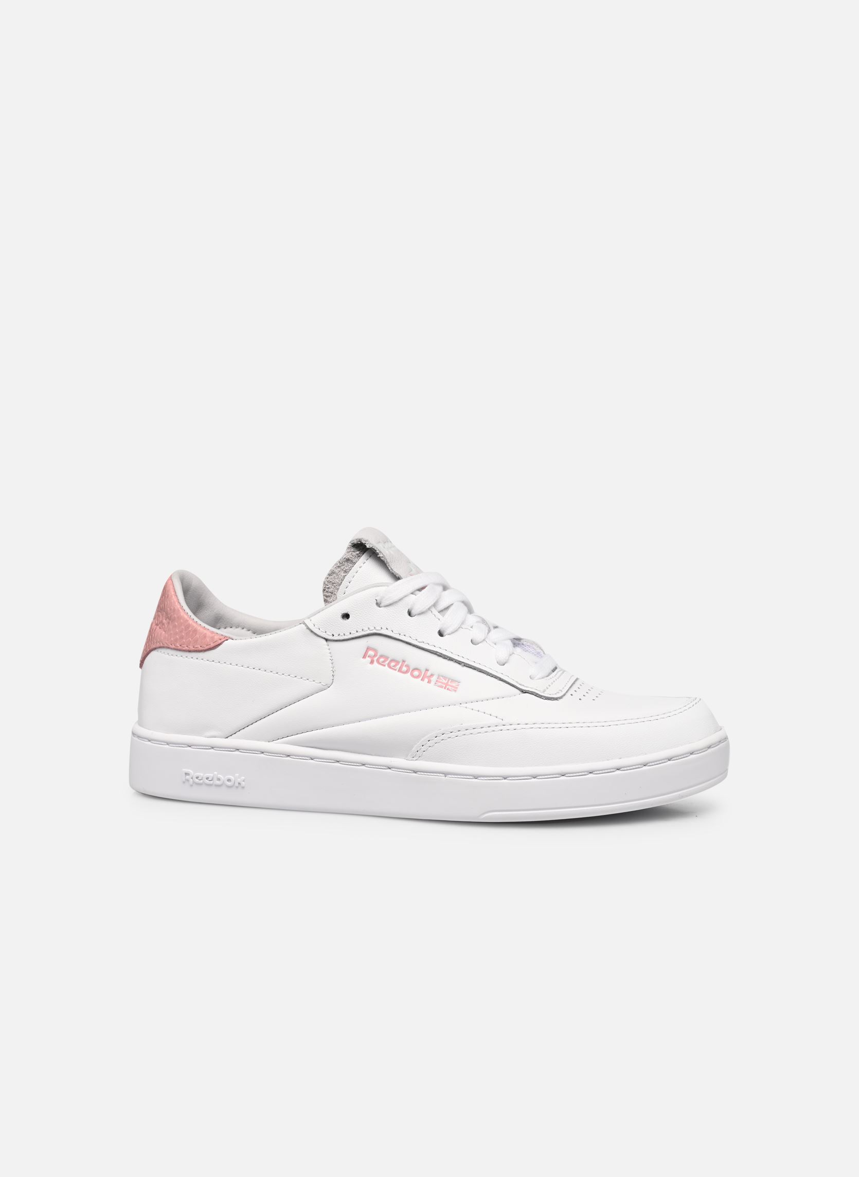 Niedrige Sneaker Club C Clean W damen weiß Reebok Niedrige Sneaker Club C Clean W damen weiß Ftwr White/Smokey Rose/Pure Gr