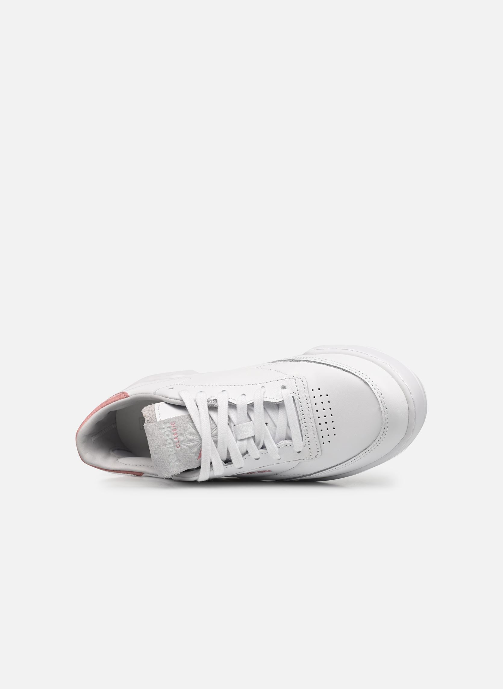 Niedrige Sneaker Club C Clean W damen weiß Reebok Niedrige Sneaker Club C Clean W damen weiß Ftwr White/Smokey Rose/Pure Gr