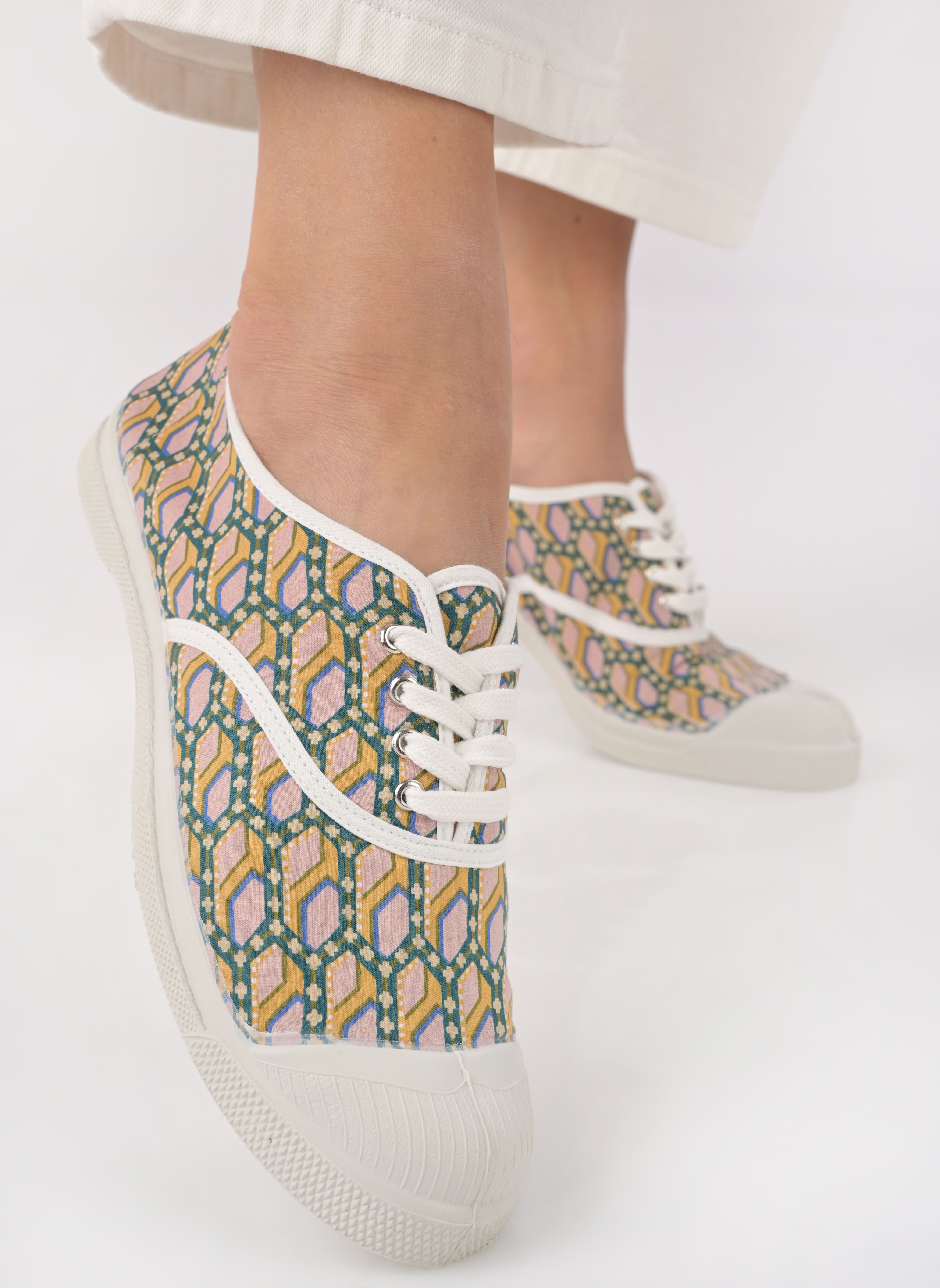 Sneakers di tela Tennis Liberty W donna multicolore Bensimon Sneakers di tela Tennis Liberty W donna multicolore SEQUENCE