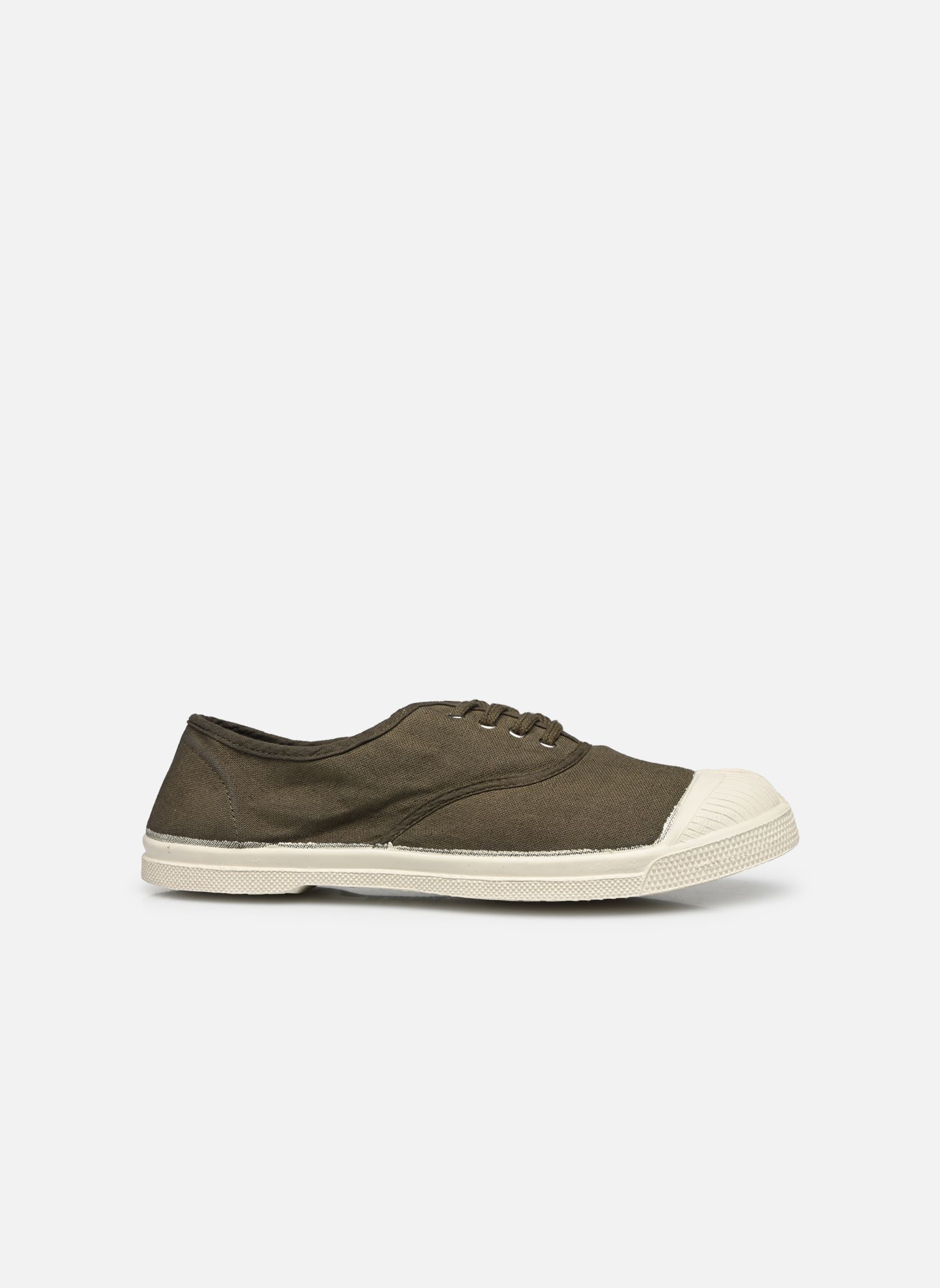 Zapatillas de lona Tennis Lacet W mujer verde Bensimon Zapatillas de lona Tennis Lacet W mujer verde KAKI